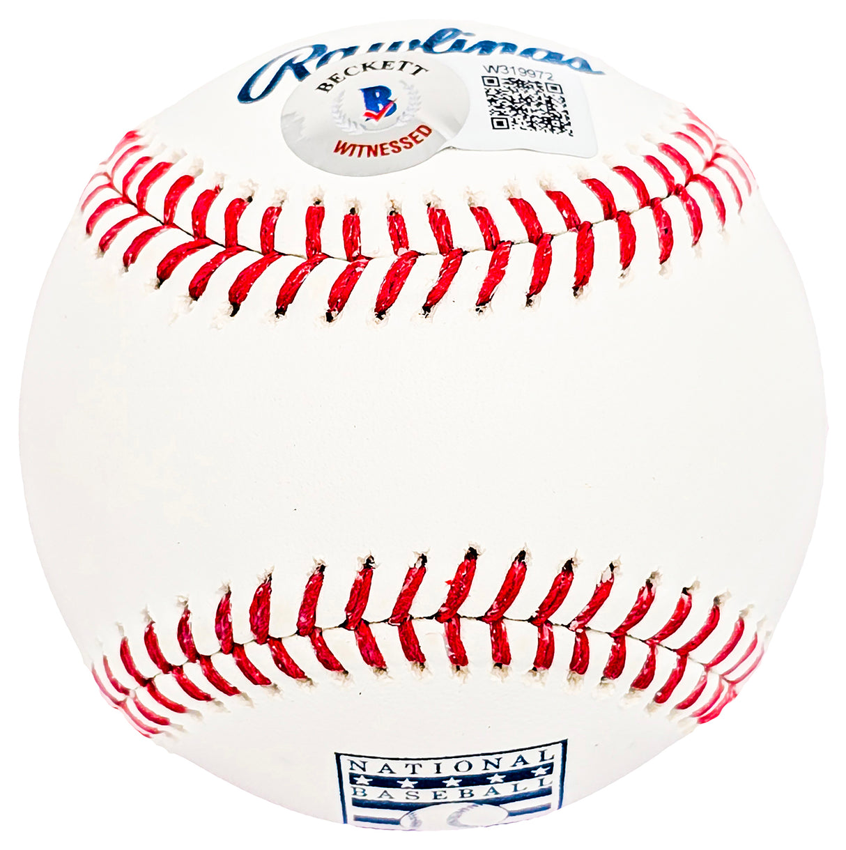 Jim Kaat Autographed Official Hall Of Fame HOF Logo Baseball Twins Cardinals Beckett BAS Witness Stock #212254