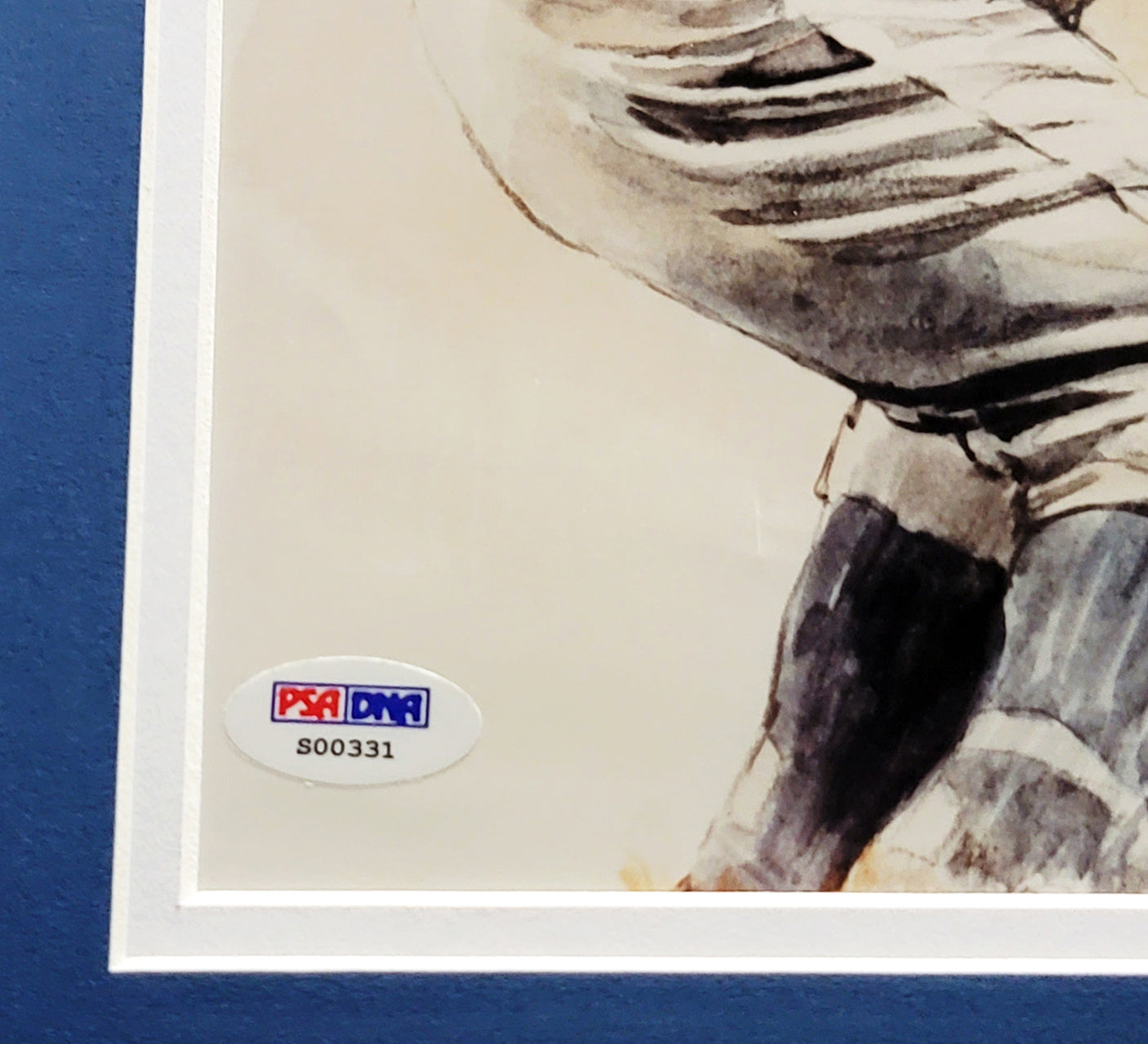 Roy Campanella Autographed Framed 16x20 Photo Brooklyn Dodgers PSA/DNA #S00331