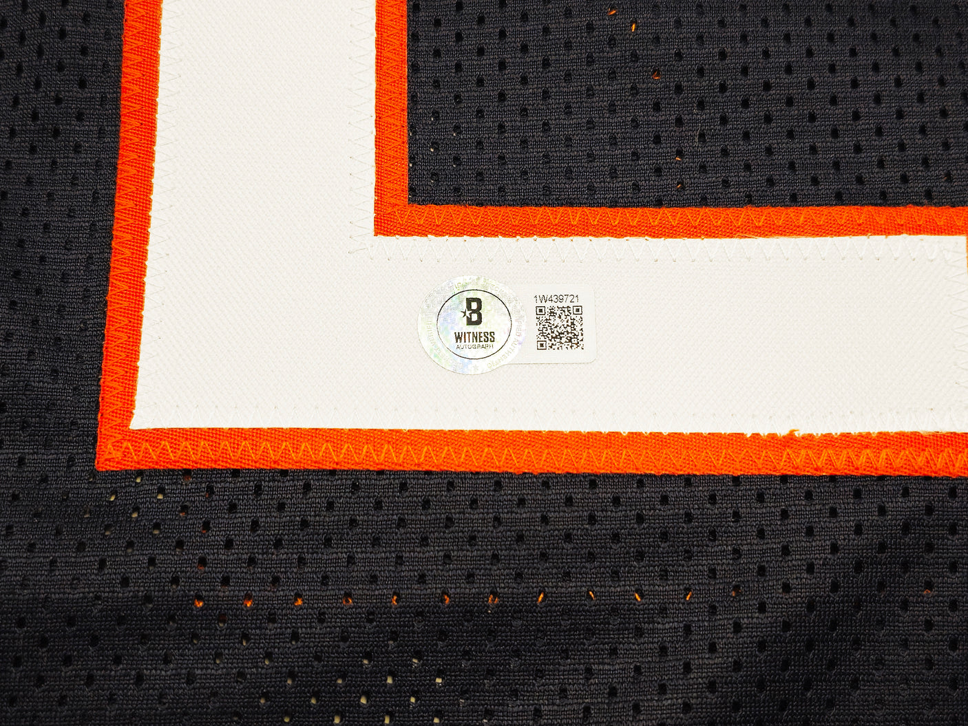 Chicago Bears DJ Moore Autographed Blue Jersey Beckett BAS Witness Stock #238785