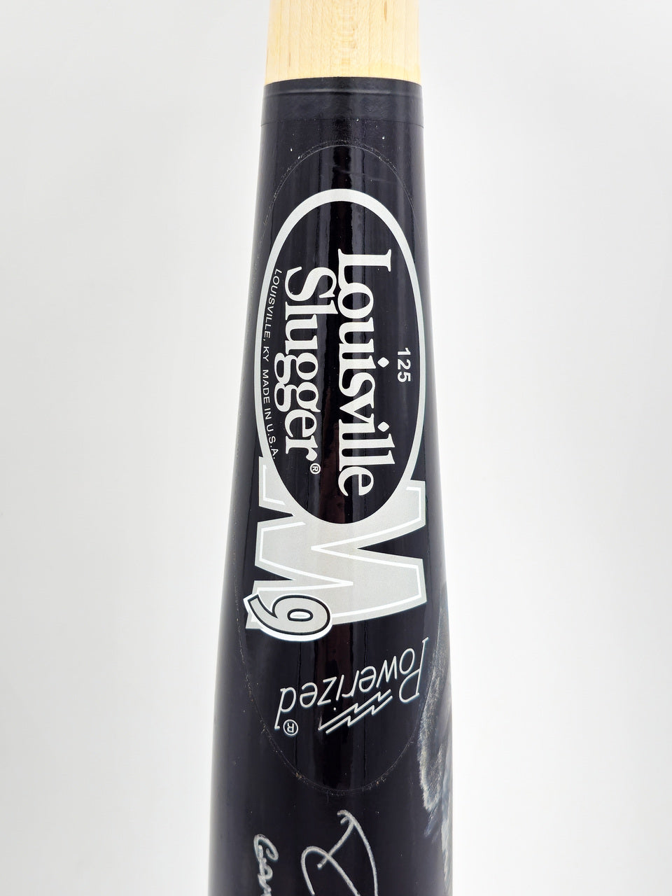 Robinson Cano Autographed Game Used Black Louisville Slugger TPX M9 Baseball Bat New York Yankees "Game Used" PSA/DNA #6A93974