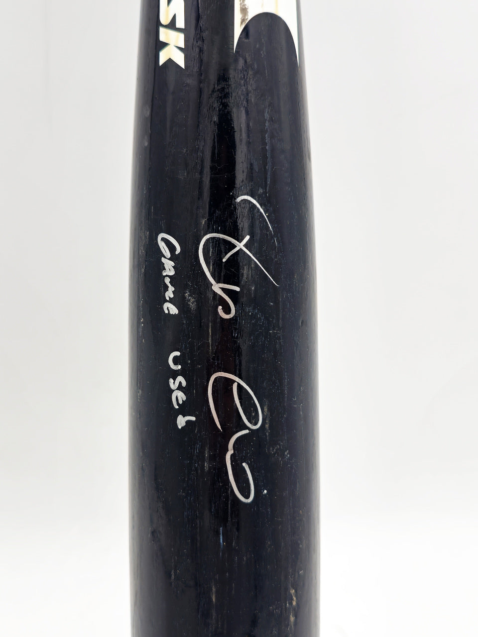 Robinson Cano Autographed Game Used Black SSK Baseball Bat New York Yankees "Game Used" PSA/DNA #7A96453