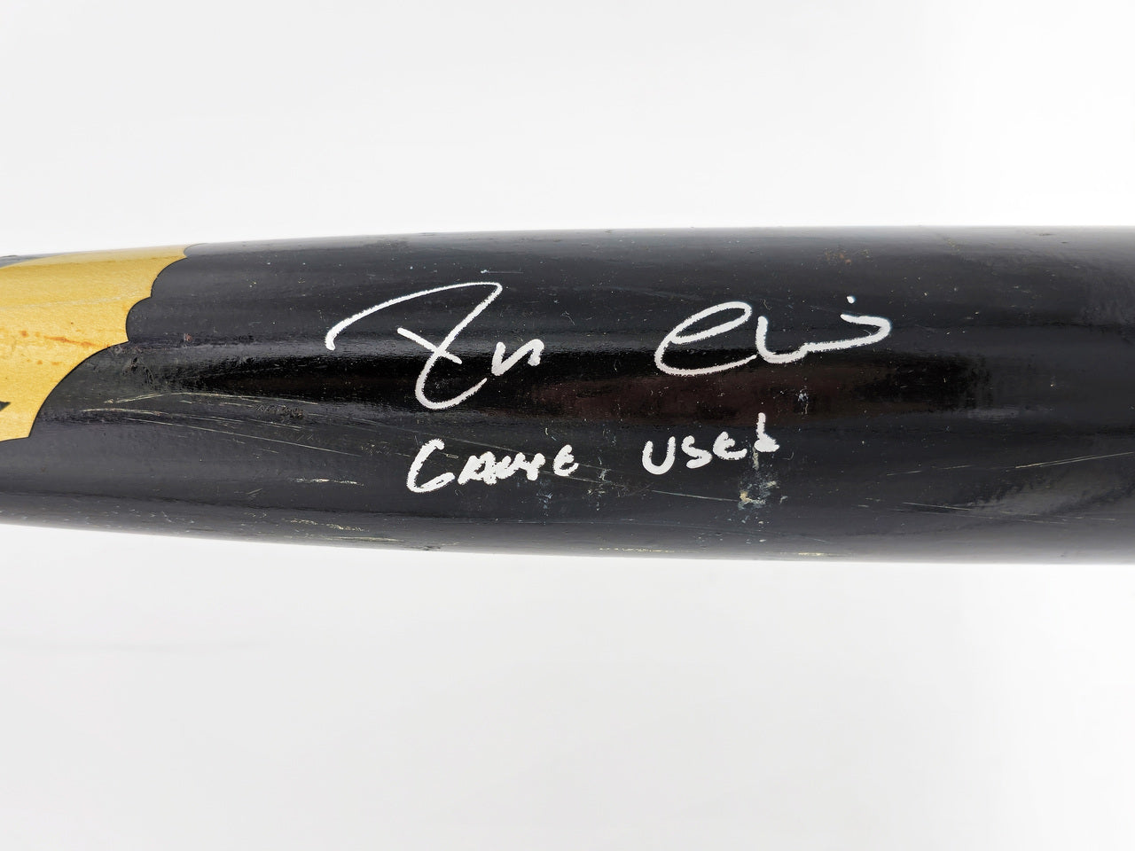 Robinson Cano Autographed Game Used Black SAM Baseball Bat New York Yankees "Game Used" PSA/DNA #6A93898