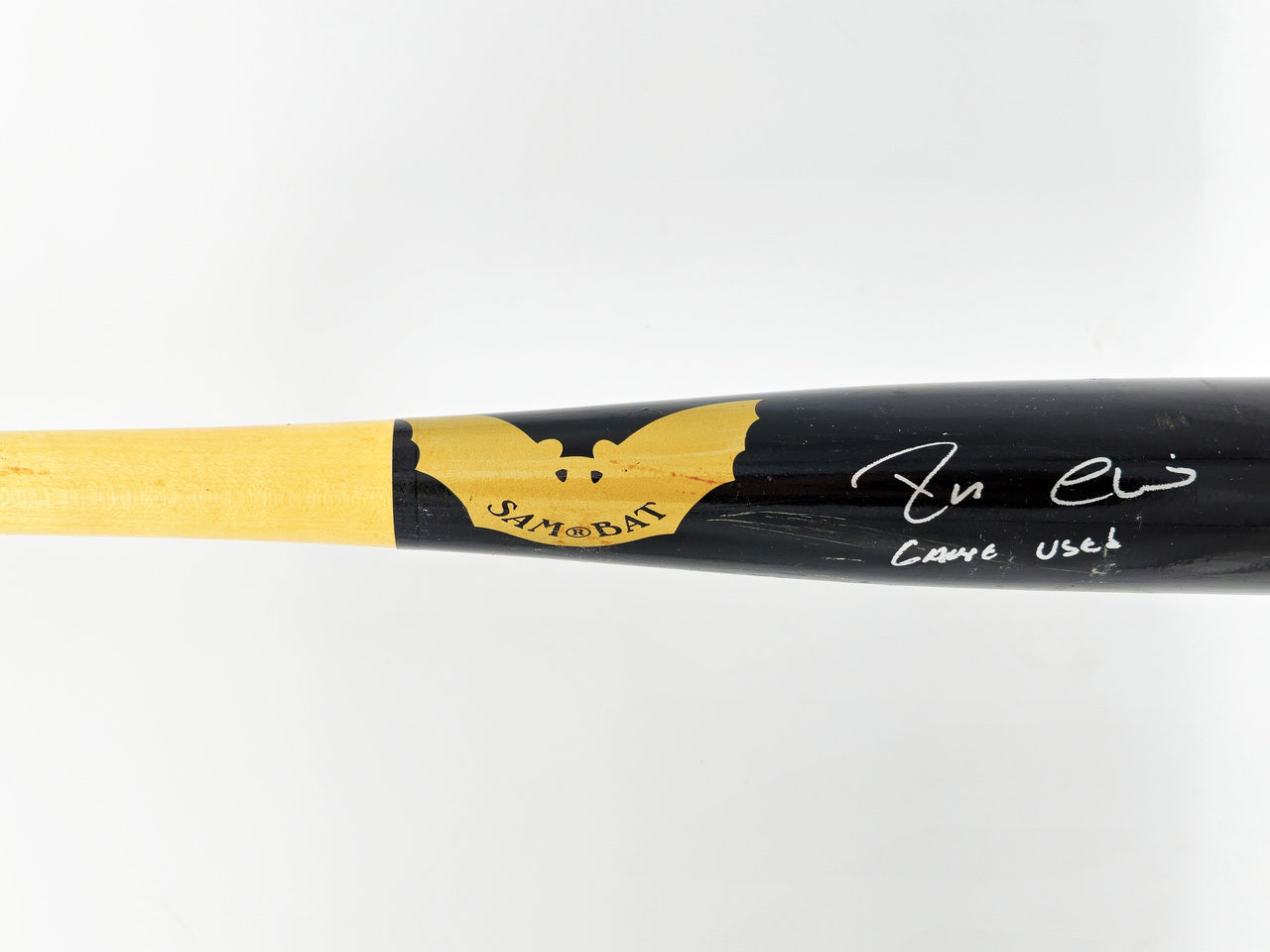 Robinson Cano Autographed Game Used Black SAM Baseball Bat New York Yankees "Game Used" PSA/DNA #6A93898