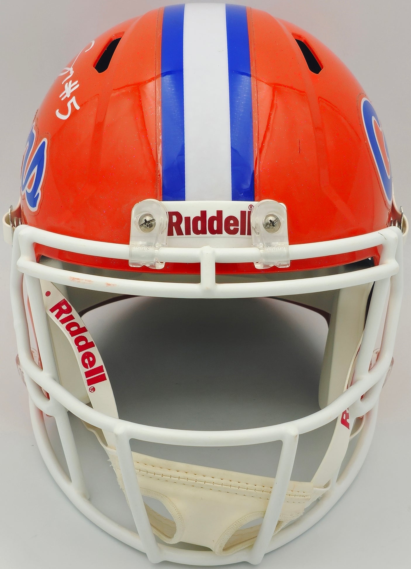 Emory Jones Autographed Florida Gators Orange Full Size Speed Replica Helmet PSA/DNA #AJ59448