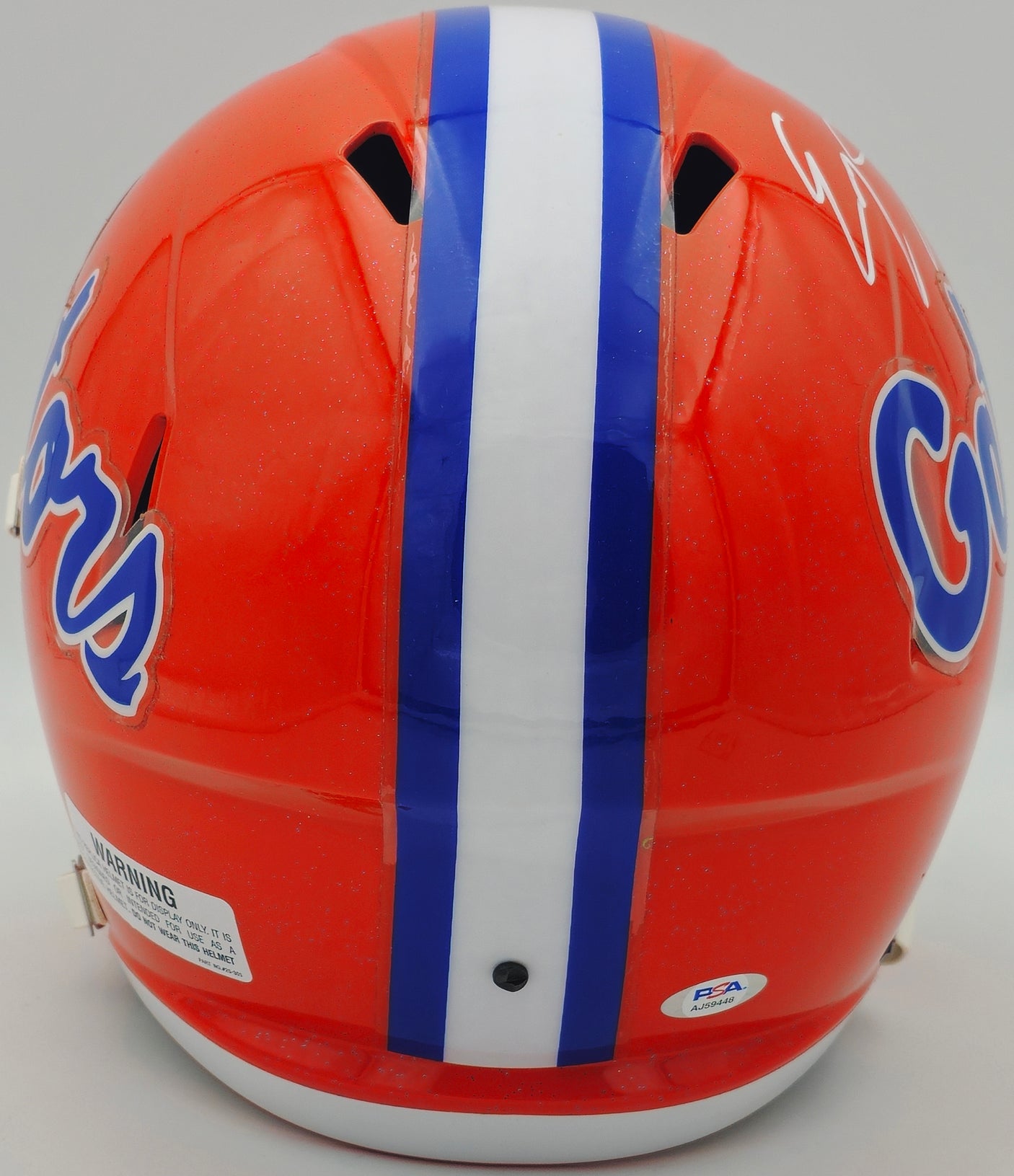 Emory Jones Autographed Florida Gators Orange Full Size Speed Replica Helmet PSA/DNA #AJ59448