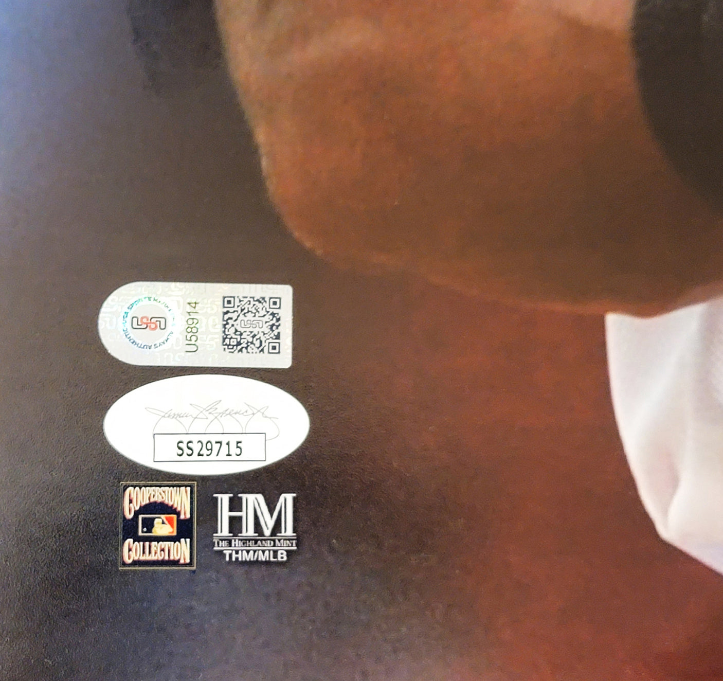 Adrian Beltre Autographed 16x20 Photo Texas Rangers Helmet Tip JSA Stock #211893