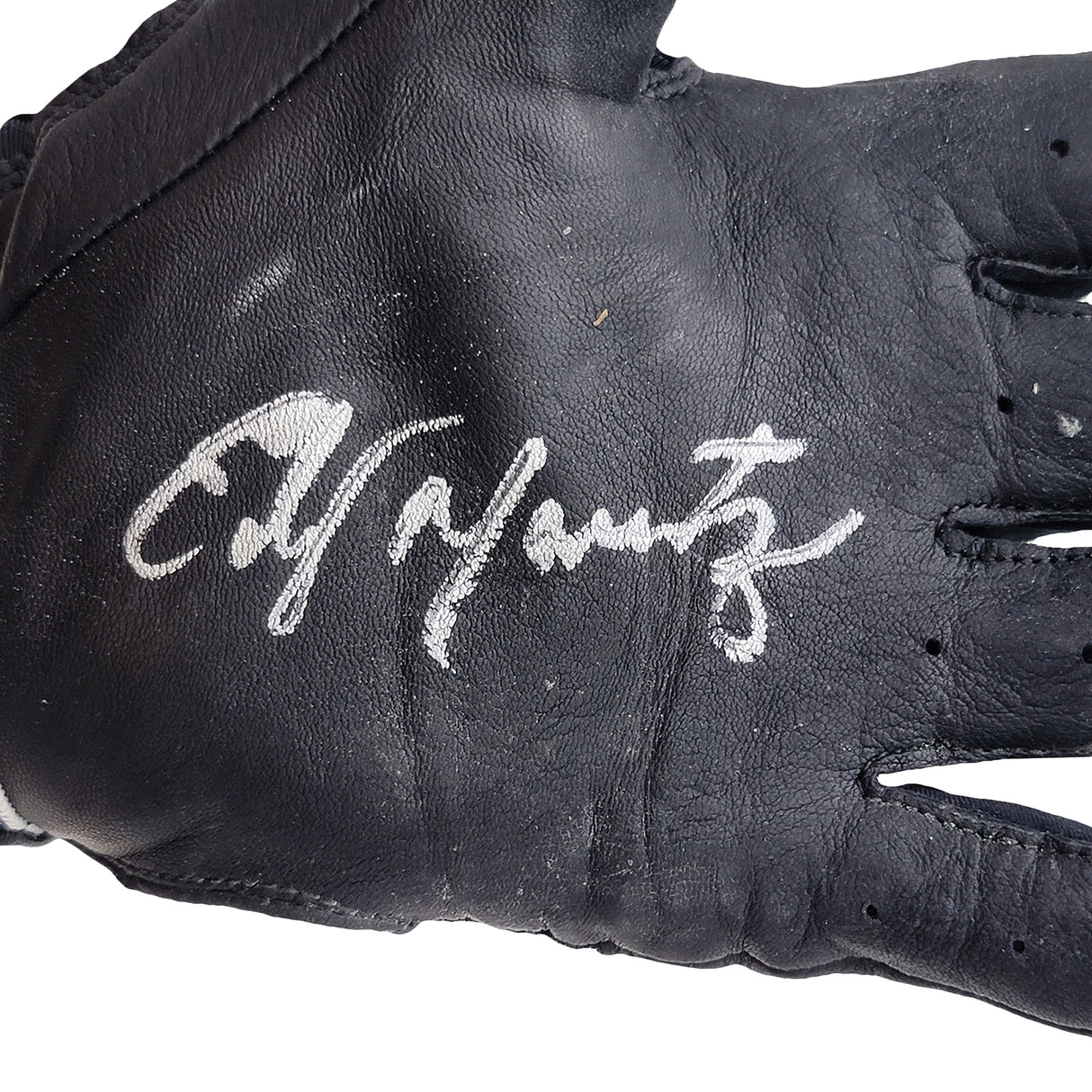 Edgar Martinez Autographed Franklin Diamond Collection Game Used Black Batting Gloves Seattle Mariners With Signed Certificate Stock #211909