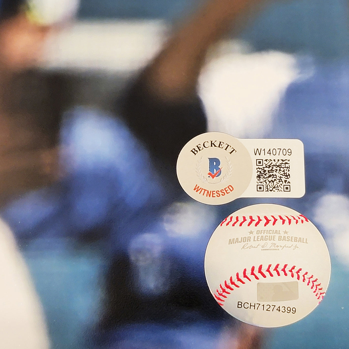 Freddie Freeman Autographed 16x20 Photo Los Angeles Dodgers Beckett BAS Witness Stock #212098