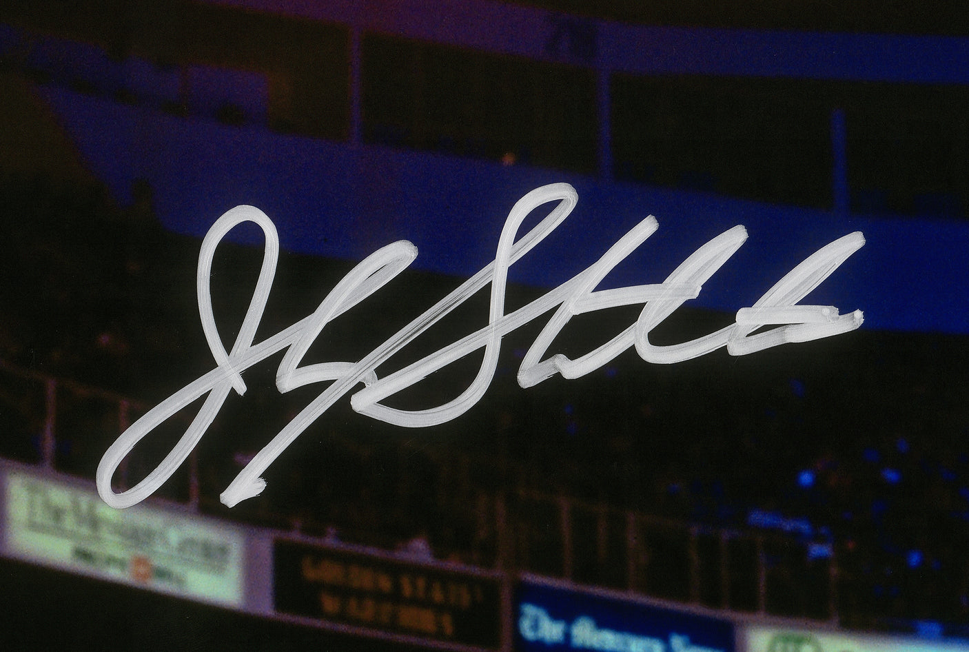 John Stockton Autographed 16x20 Photo Utah Jazz Beckett BAS Witness Stock #224365