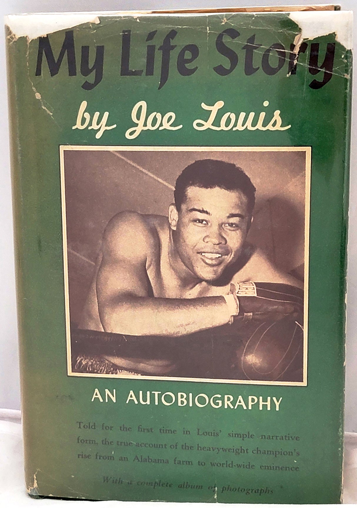 Joe Louis Autographed My Life Story Autobiography Book Heavyweight Champion JSA #YY00341