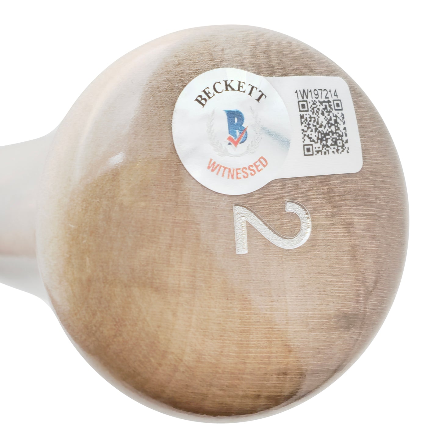 Marcus Semien Autographed Navy & Grey Marucci Player Model Baseball Bat Texas Rangers Beckett BAS Witness Stock #224402