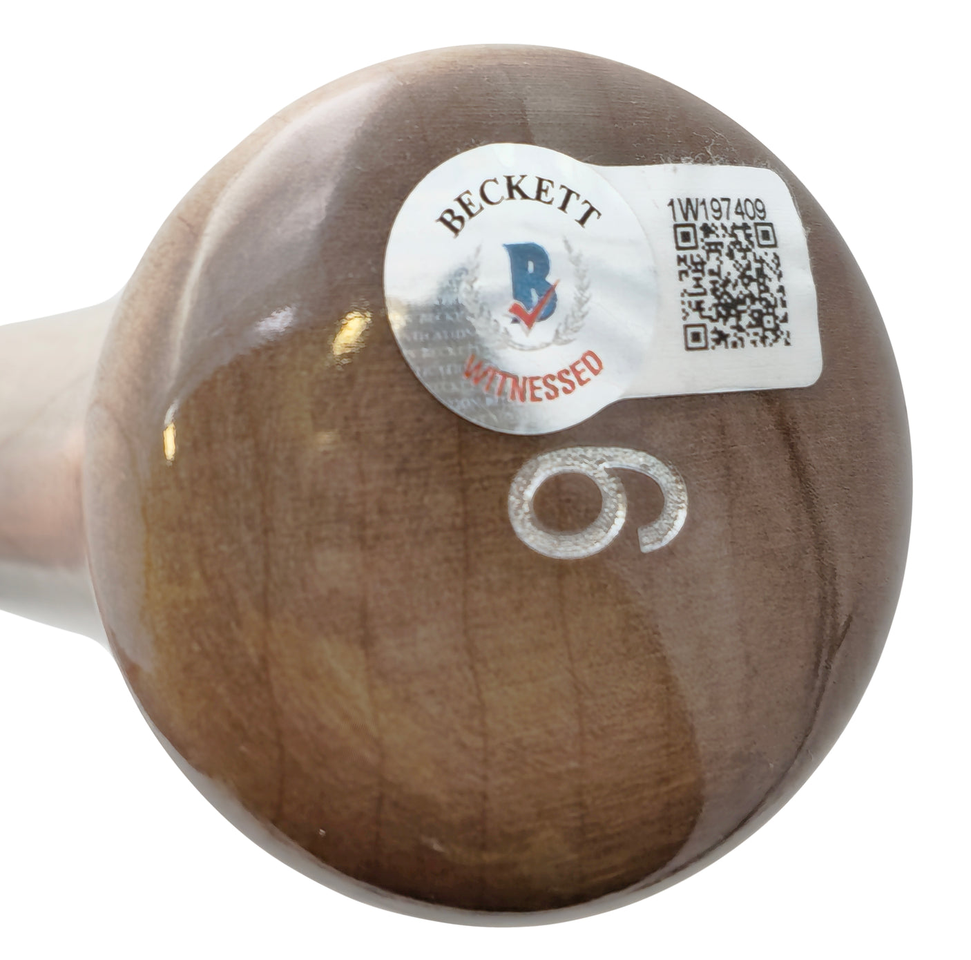 Josh Jung Autographed Navy & Grey Marucci Player Model Baseball Bat Texas Rangers Beckett BAS Witness Stock #224410