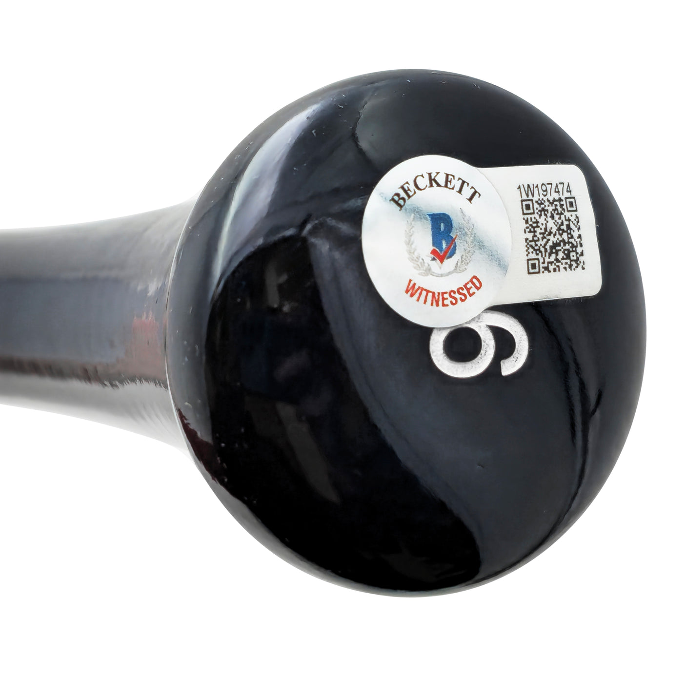 Josh Jung Autographed Maroon & Navy Marucci Player Model Baseball Bat Texas Rangers "23 WS Champs" Beckett BAS Witness Stock #224406