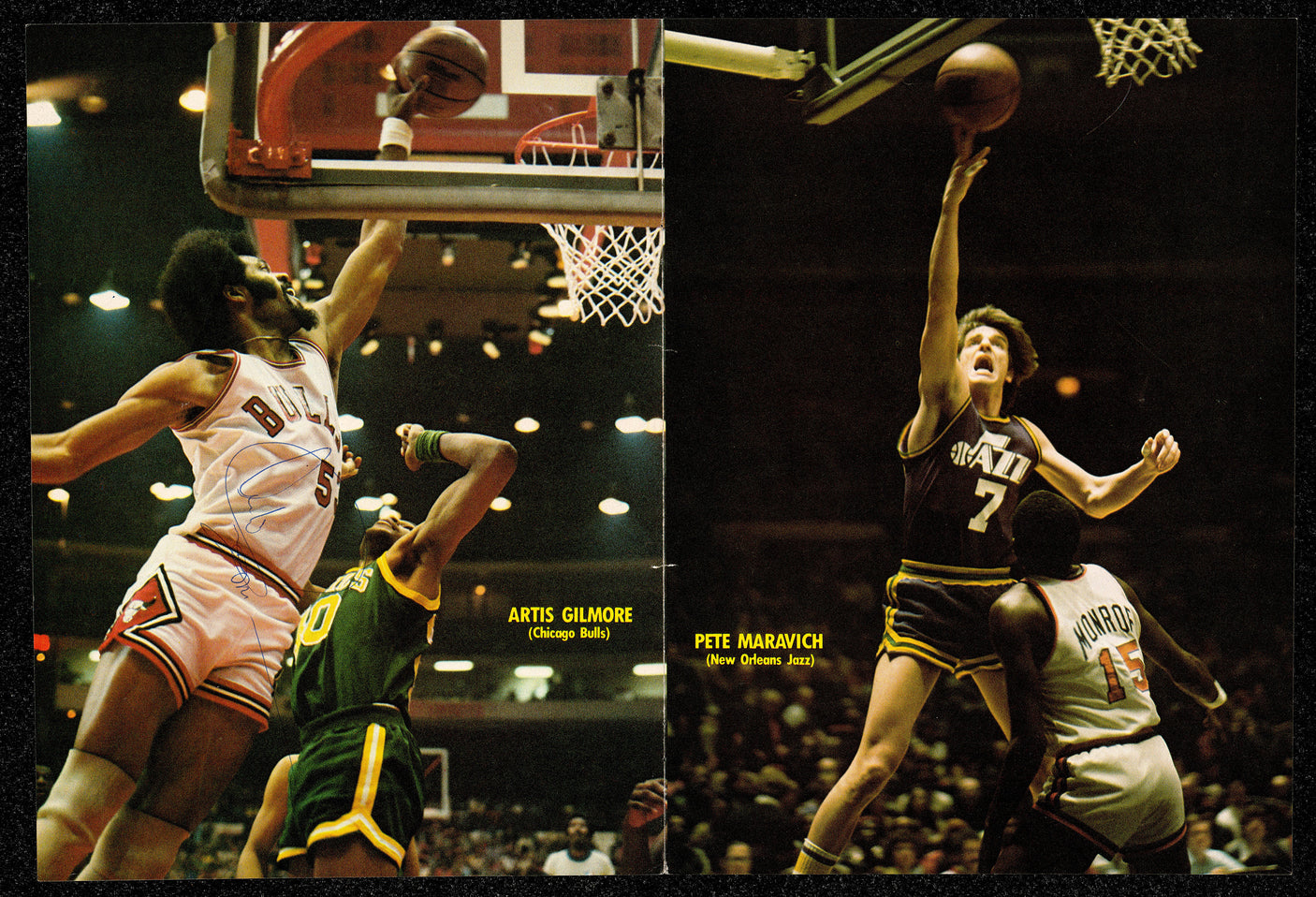 Julius Erving Autographed 11x16 Magazine Page Photo Philadelphia 76ers Beckett BAS QR #BP55254