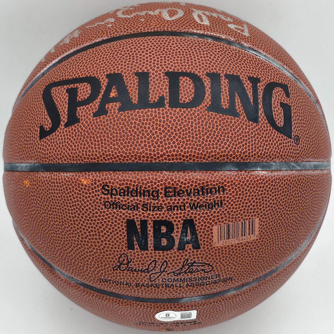 Paul Arizin Autographed Spalding Leather Basketball Philadelphia Warriors "#11 Phila. Warriors" Beckett BAS QR #BR88746