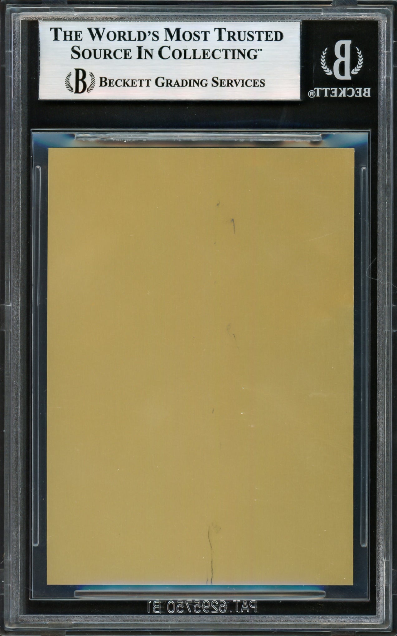 Willie Mays Autographed Metallic HOF Plaque Card San Francisco Giants Beckett BAS #17607922