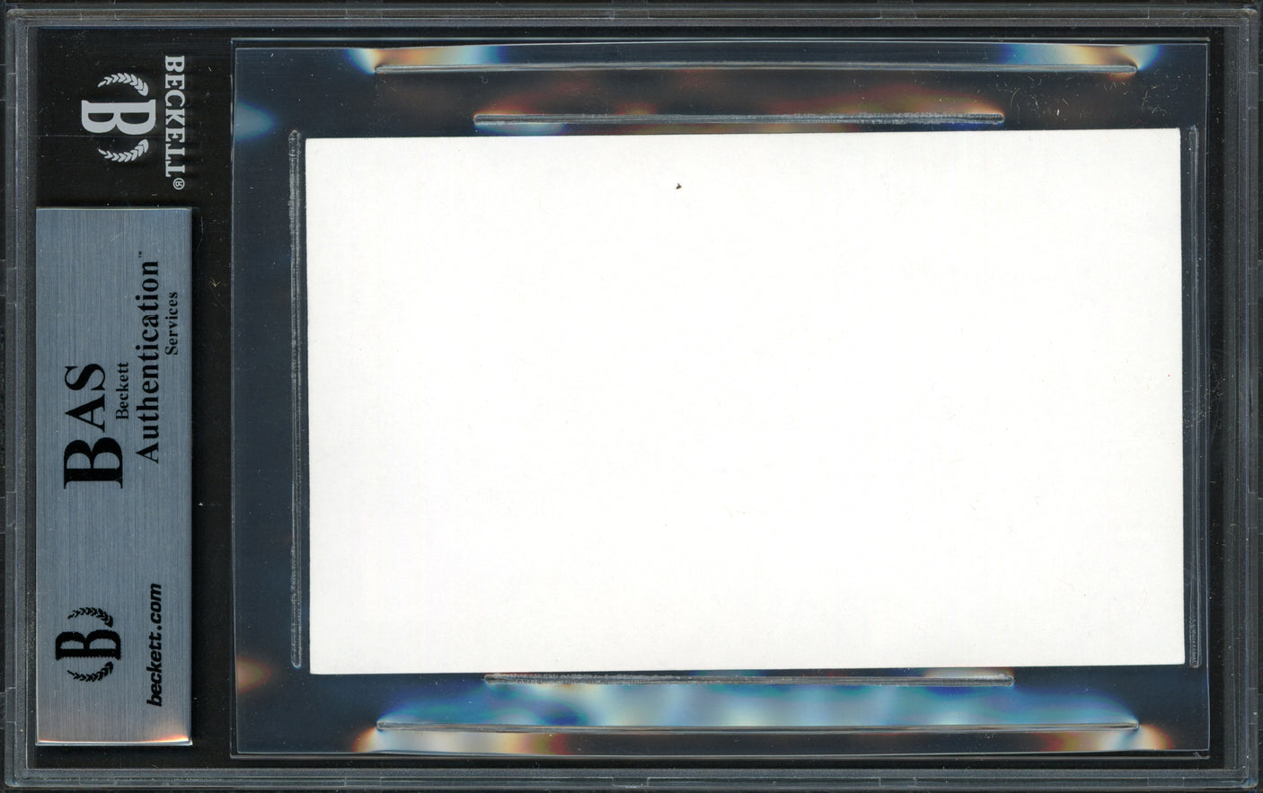 Rafael Nadal Autographed 3x5 Index Card Fanatics Holo & Beckett BAS #15867692