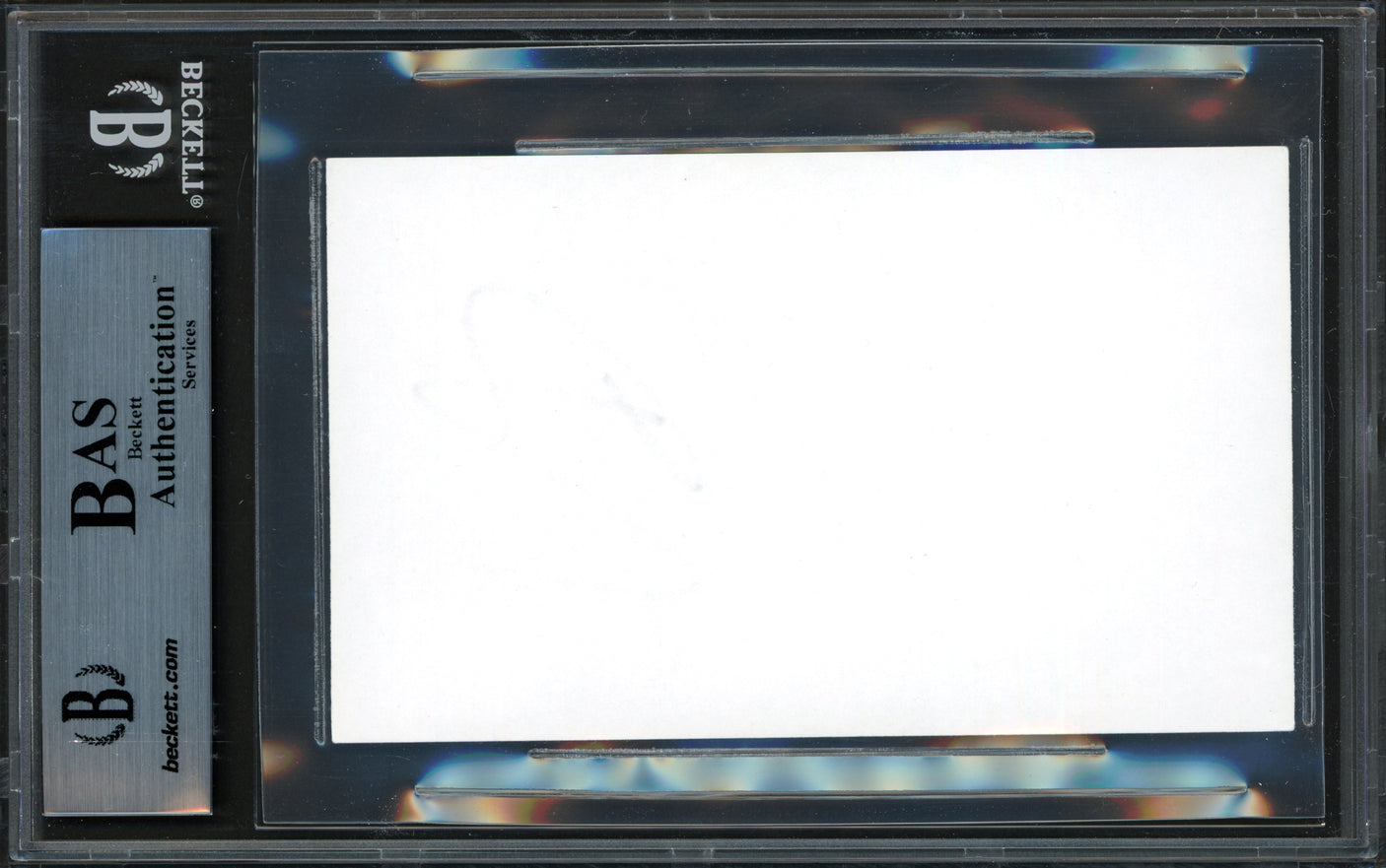 Rafael Nadal Autographed 3x5 Index Card Fanatics Holo & Beckett BAS #15867660