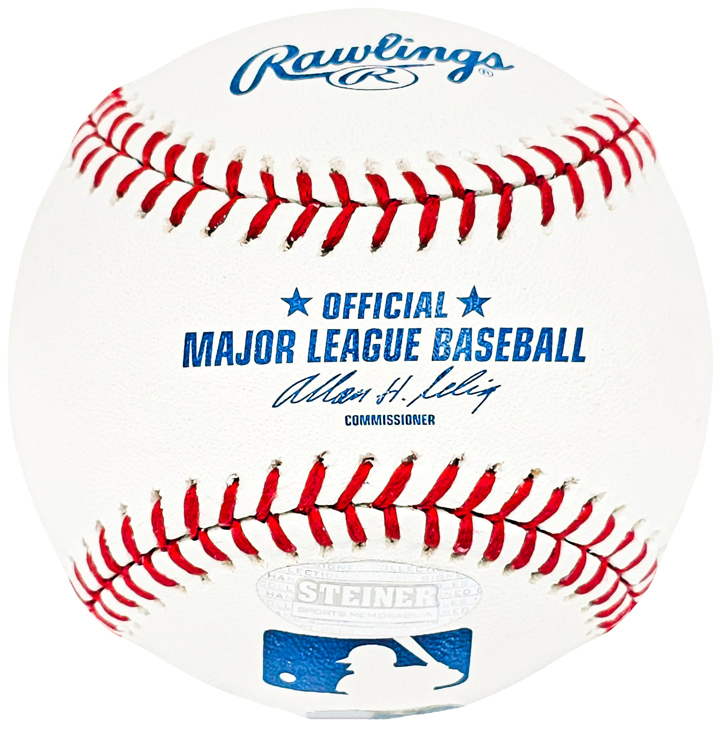 Rickey Henderson Autographed Official MLB Baseball Oakland A's, New York Yankees "HOF 2009" MLB Holo & Steiner Holo SKU #213857