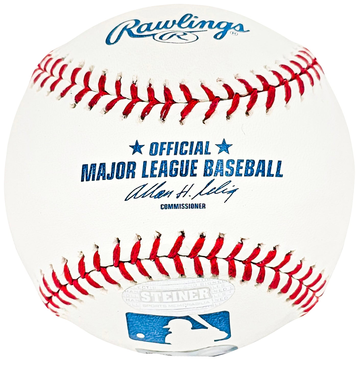 Rickey Henderson Autographed Official MLB Baseball Oakland A's, New York Yankees "HOF 2009" MLB Holo & Steiner Holo SKU #213879