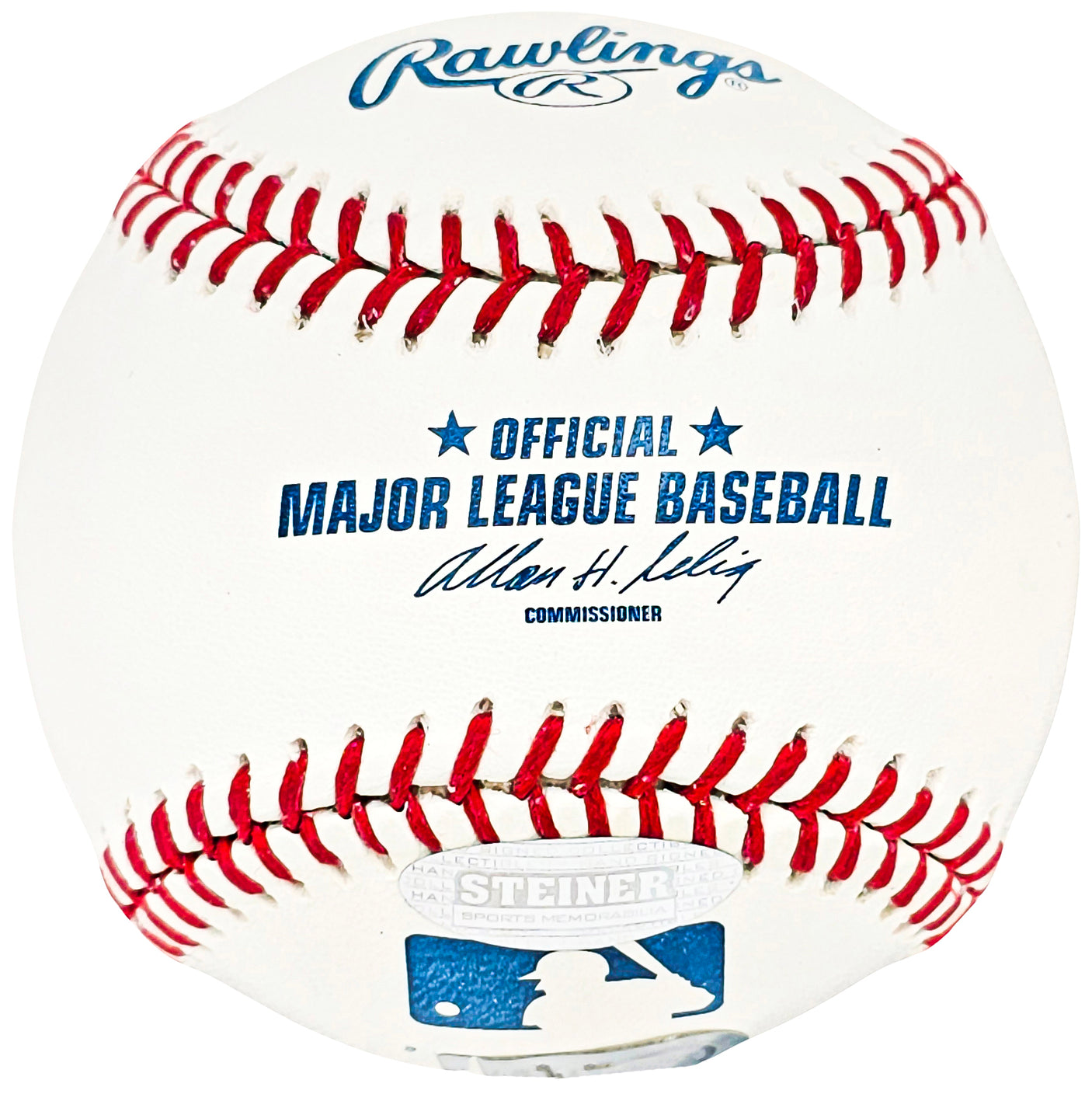 Rickey Henderson Autographed Official MLB Baseball Oakland A's, New York Yankees "HOF 2009" MLB Holo & Steiner Holo SKU #213883