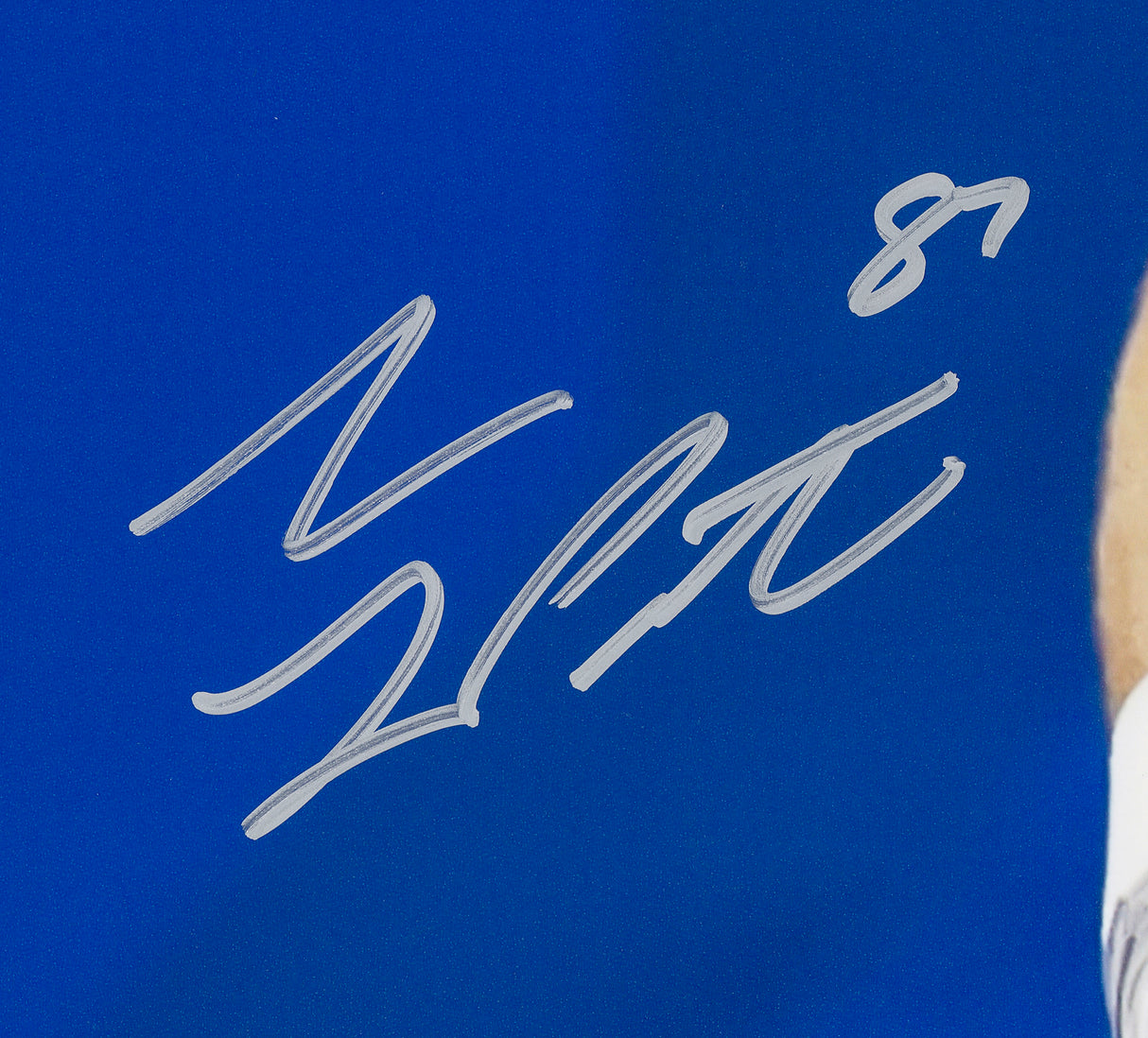 Sam LaPorta Autographed 16x20 Photo Detroit Lions Beckett BAS Witness Stock #225895