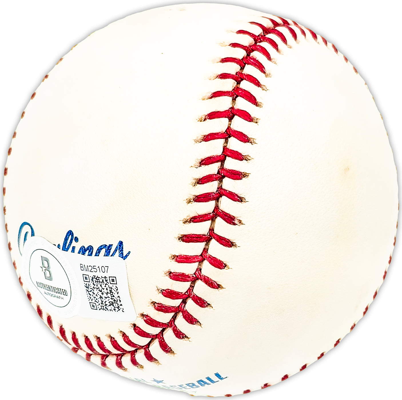 Mel Roach Autographed Official MLB Baseball Milwaukee Braves "1957 Braves" Beckett BAS QR #BM25107