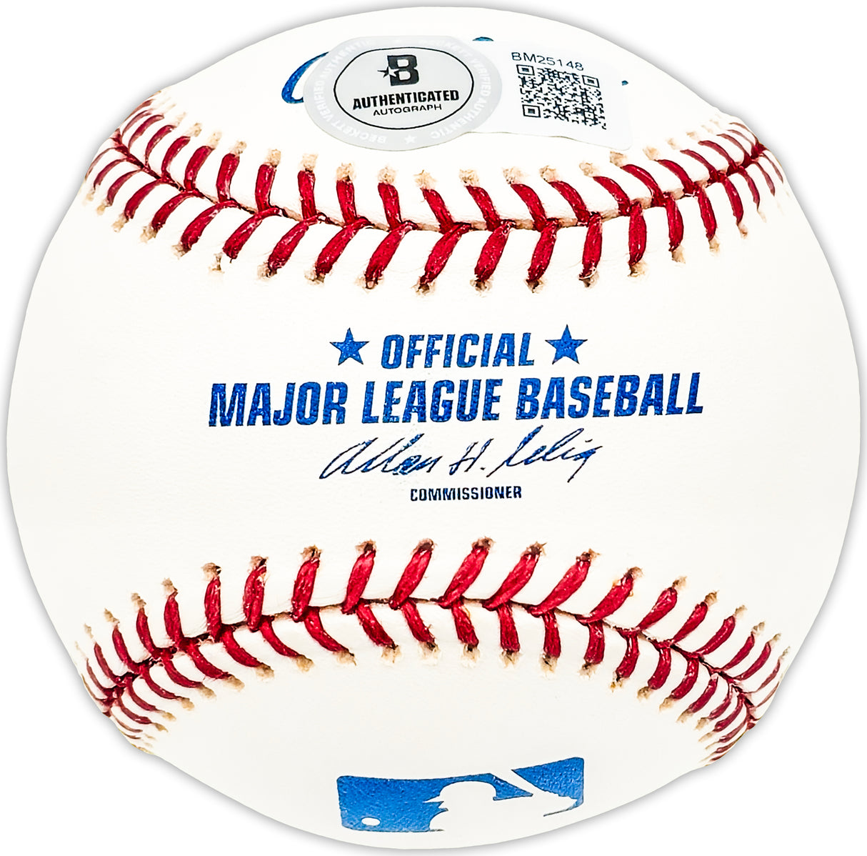 Bob Anderson Autographed Official MLB Baseball Chicago Cubs "Cubs 1957-62" Beckett BAS QR #BM25148