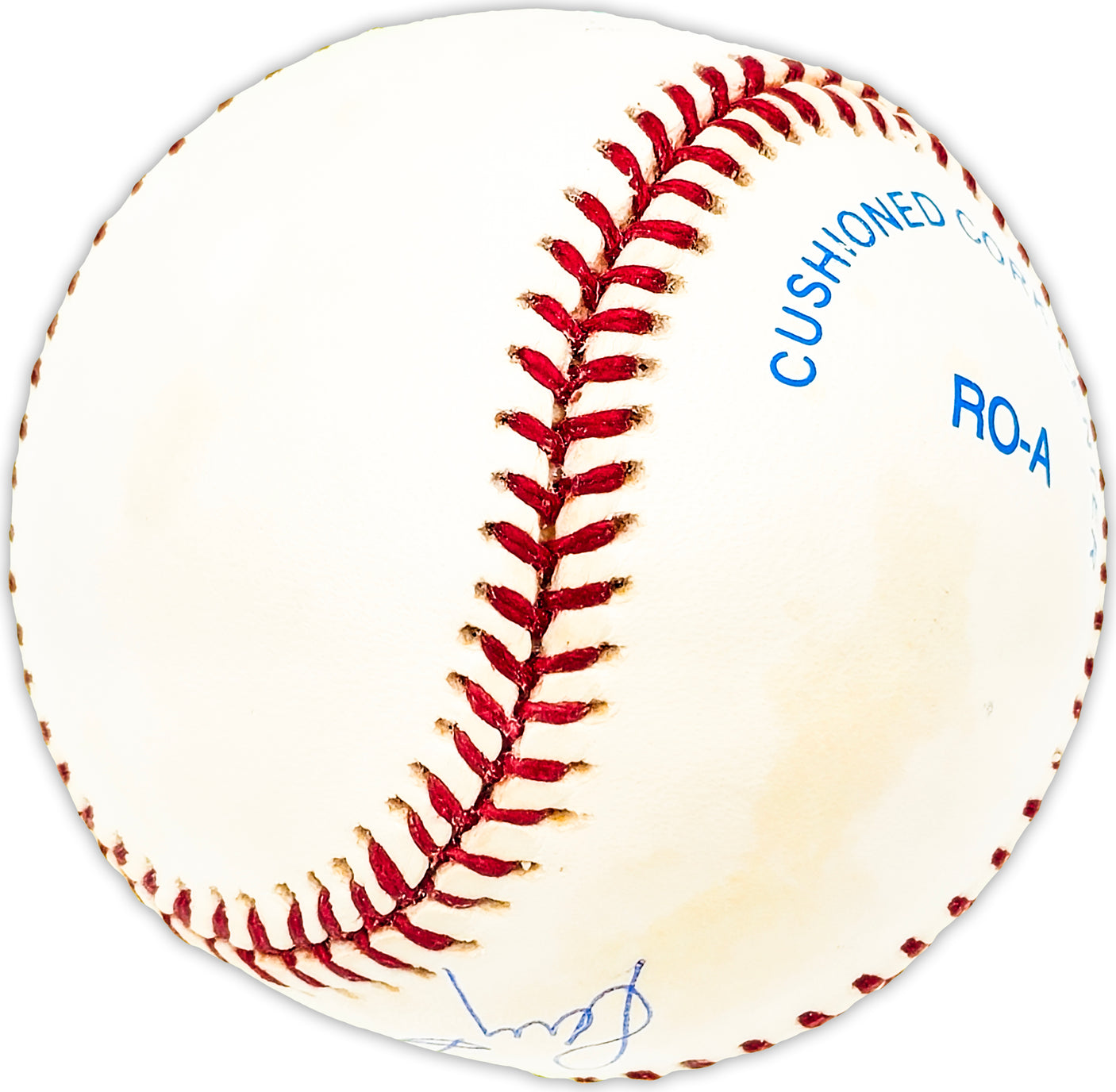 Ray Boone Autographed Official AL Baseball Detroit Tigers Beckett BAS QR #BM25186