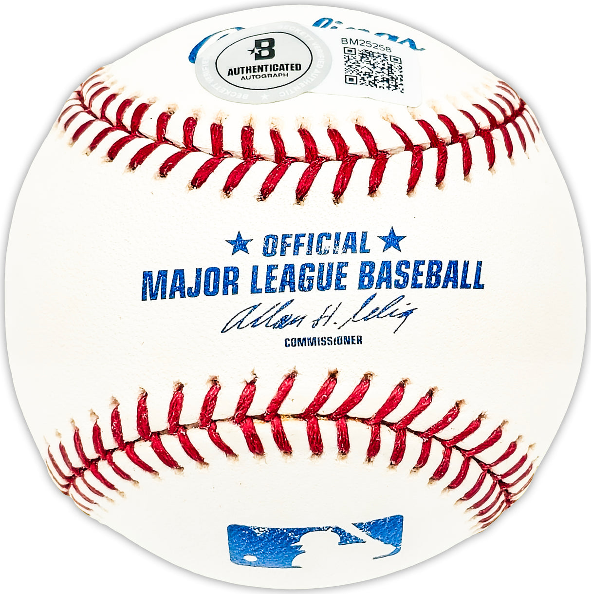 Art Kenney Autographed Official MLB Baseball Boston Bees Beckett BAS QR #BM25258