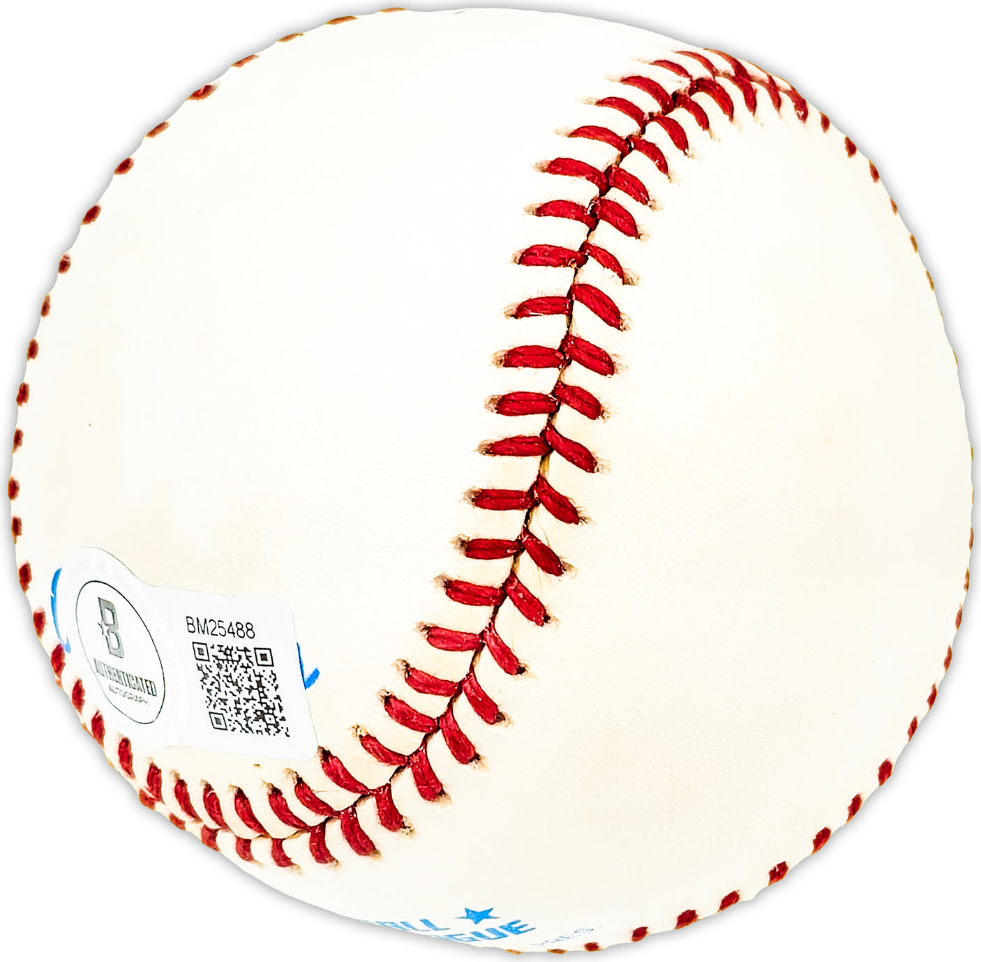 Marty Kutyna Autographed Official AL Baseball Senators, KC A's Beckett BAS QR #BM25488