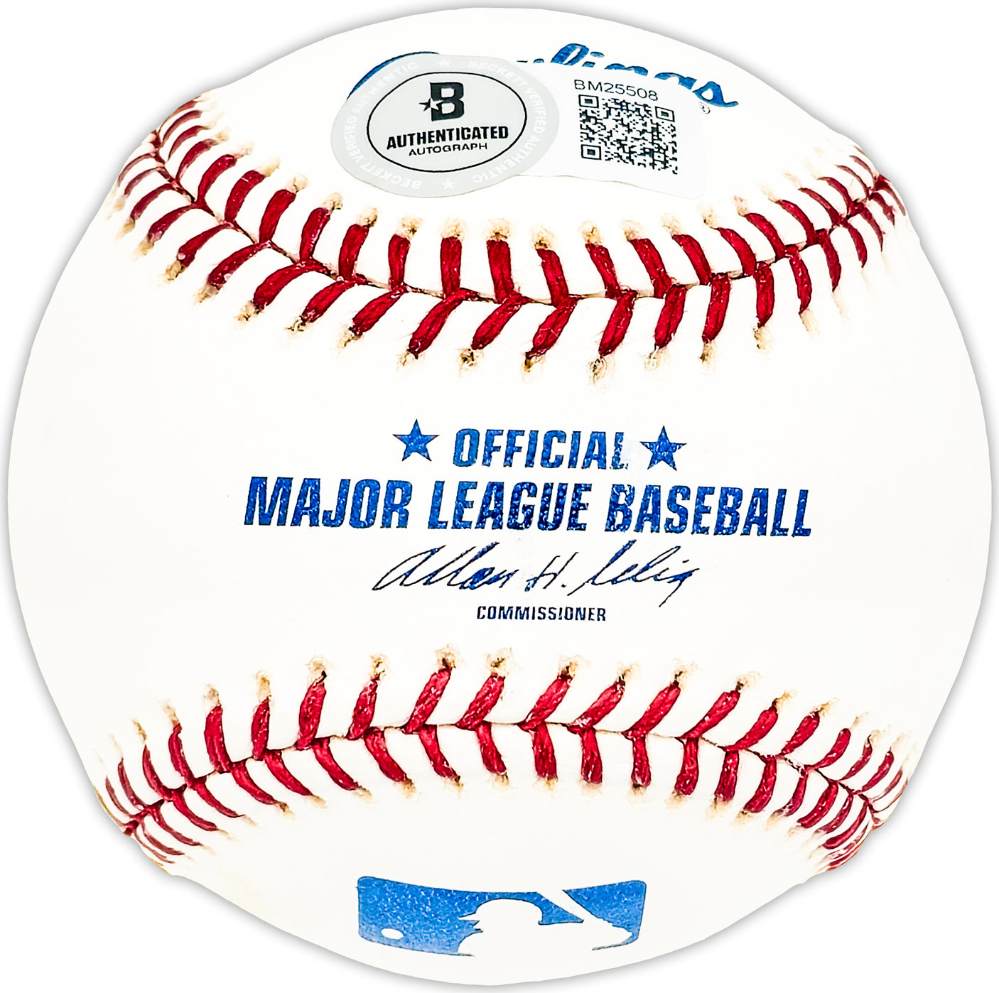 Paul Henrichs Autographed Official MLB Baseball Boston Red Sox Beckett BAS QR #BM25508