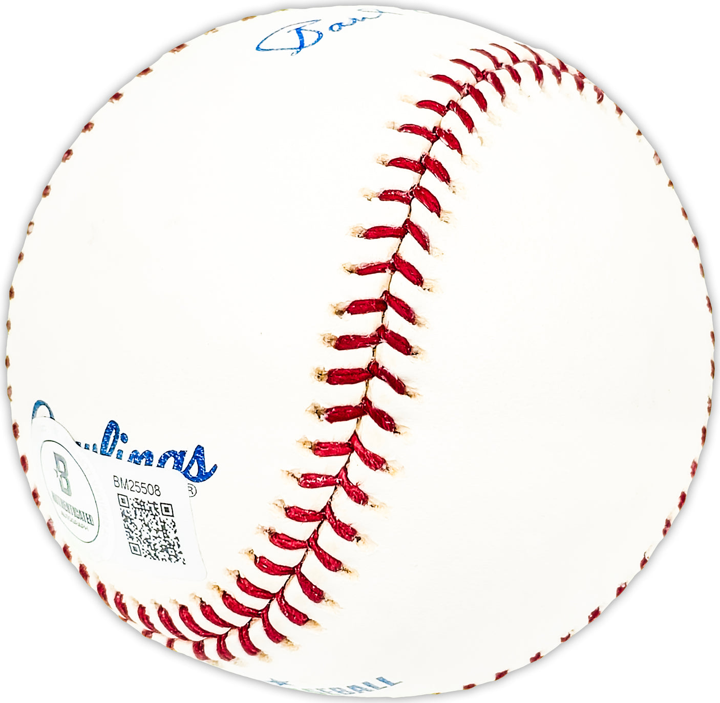 Paul Henrichs Autographed Official MLB Baseball Boston Red Sox Beckett BAS QR #BM25508