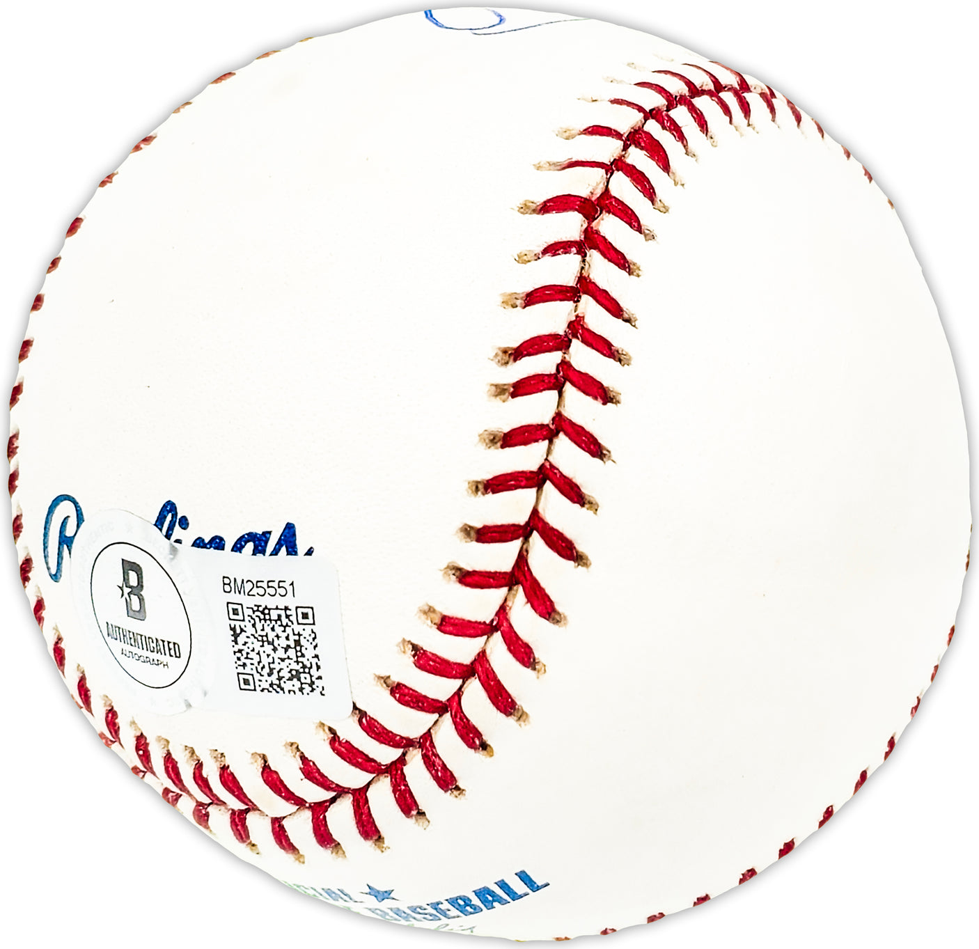 Bill McCool Autographed Official MLB Baseball St. Louis Cardinals, San Diego Padres Beckett BAS QR #BM25551