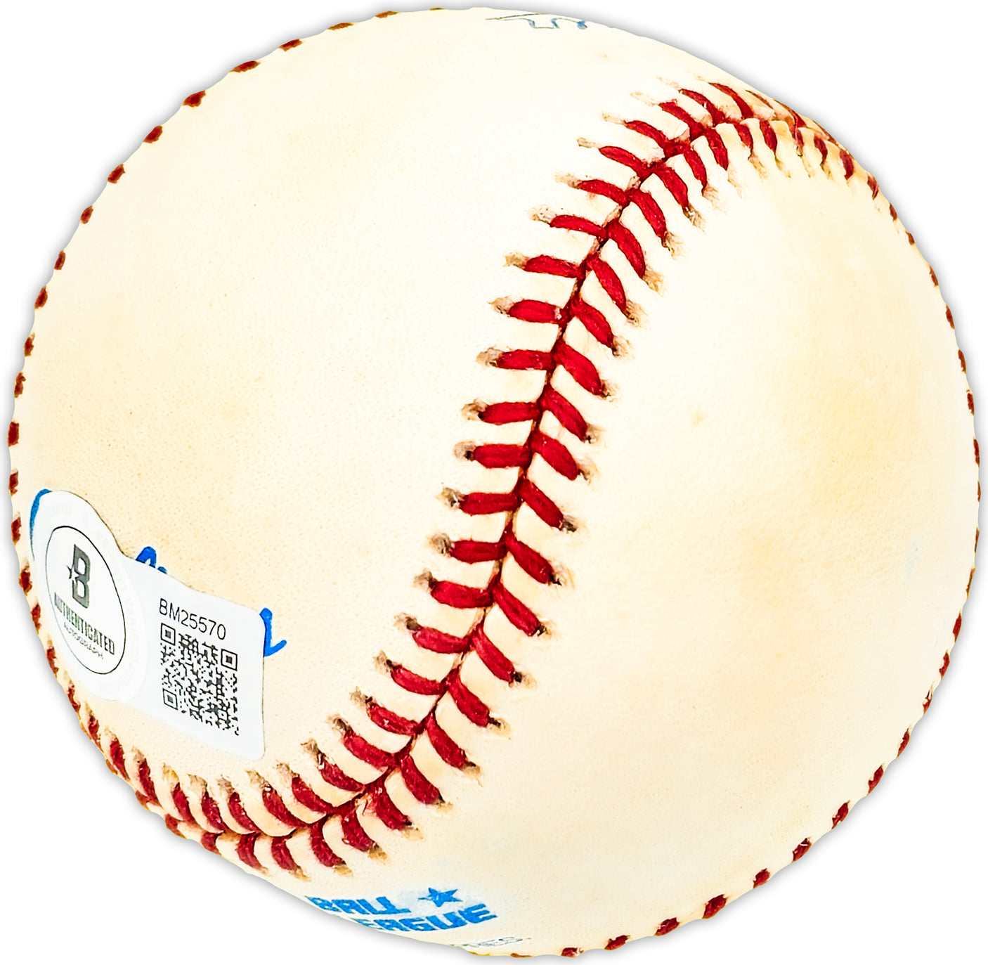 Hector Rodriguez Autographed Official AL Baseball White Sox, Negro Leagues Beckett BAS QR #BM25570