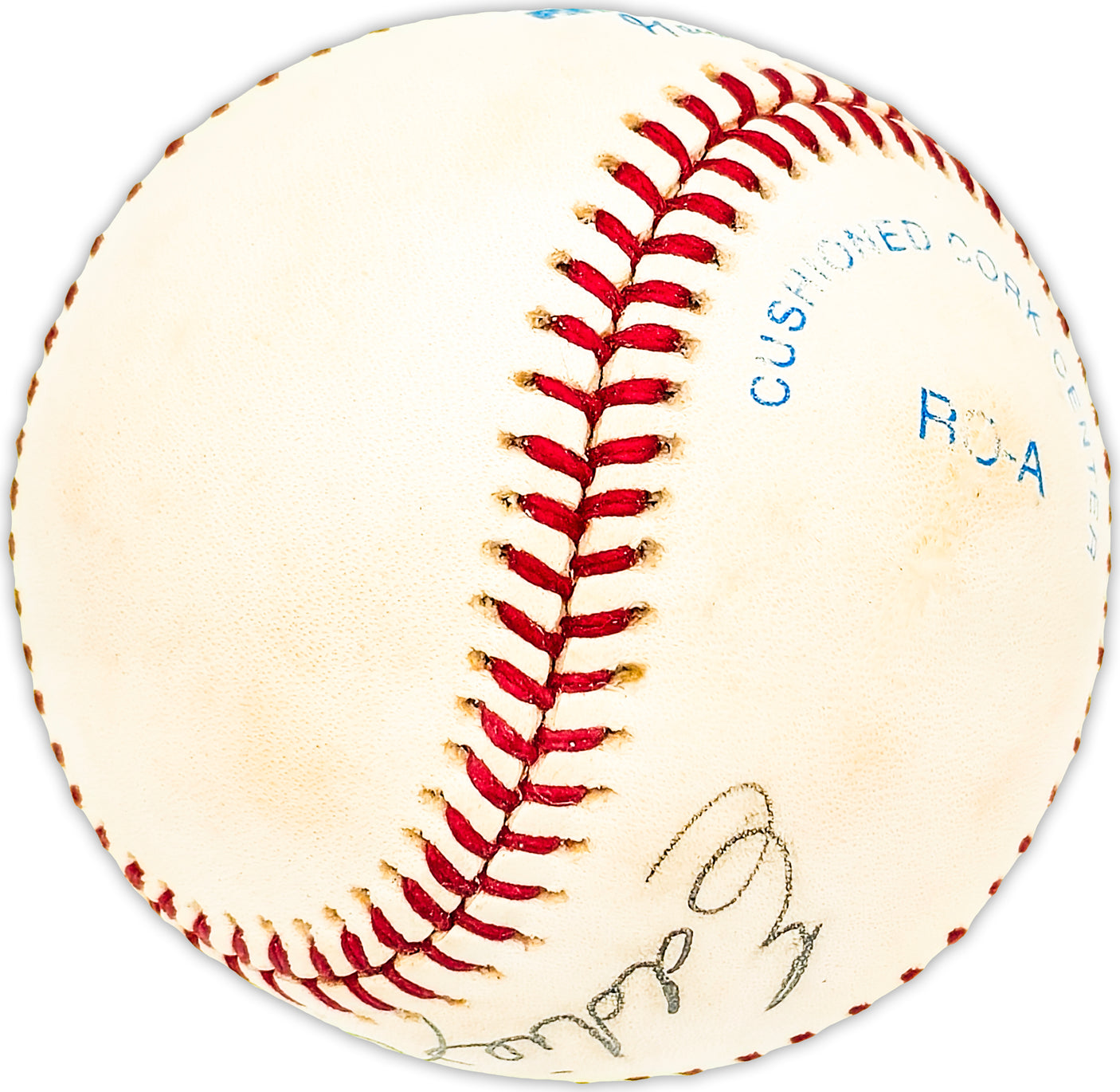 Eddie Carnett Autographed Official AL Baseball Boston Braves Beckett BAS QR #BM25640