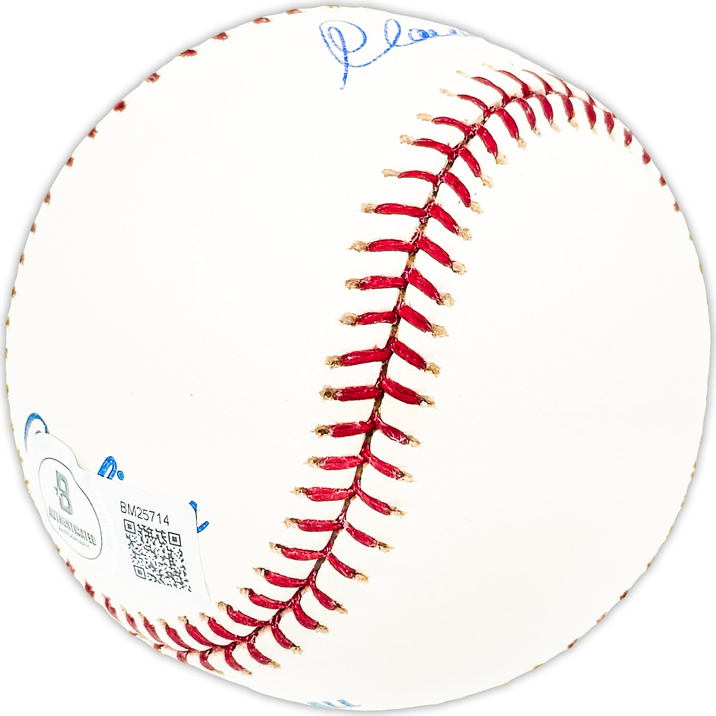 Claude Raymond Autographed Official MLB Baseball Atlanta Braves, Houston Astros Beckett BAS QR #BM25714