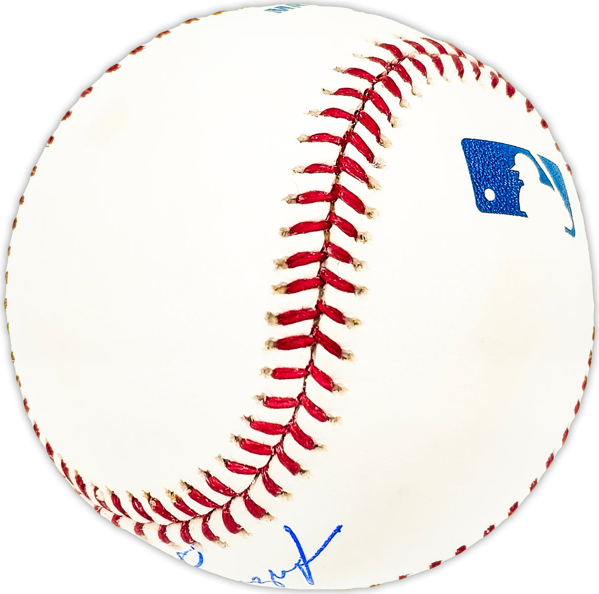 George Lauzerique Autographed Official MLB Baseball Oakland A's Beckett BAS QR #BM25736