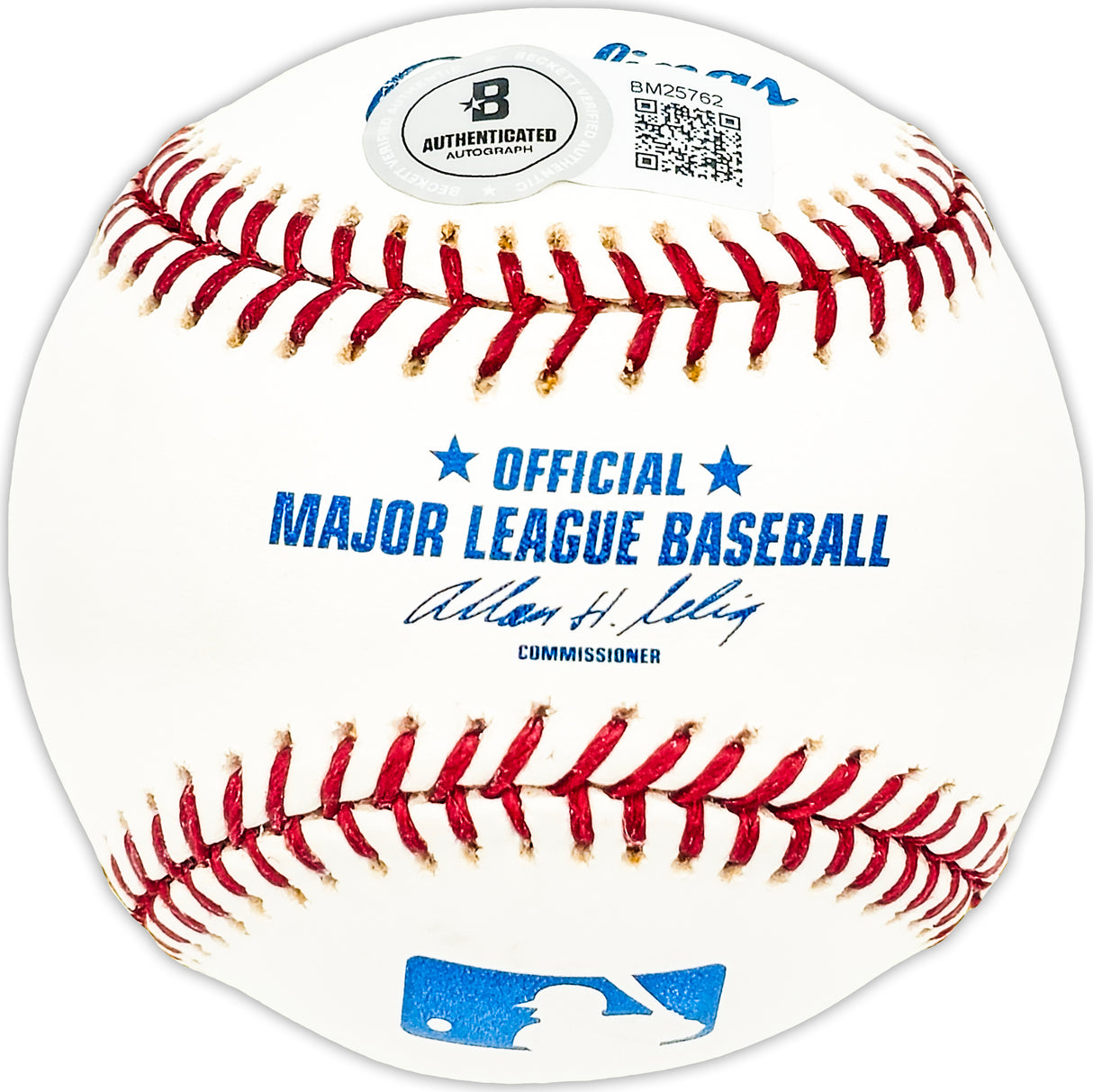 Bob Roselli Autographed Official MLB Baseball Chicago White Sox, Atlanta Braves Beckett BAS QR #BM25762