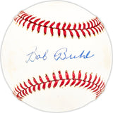 Bob Buhl Autographed Official NL Baseball Milwaukee Braves Beckett BAS QR #BM25850