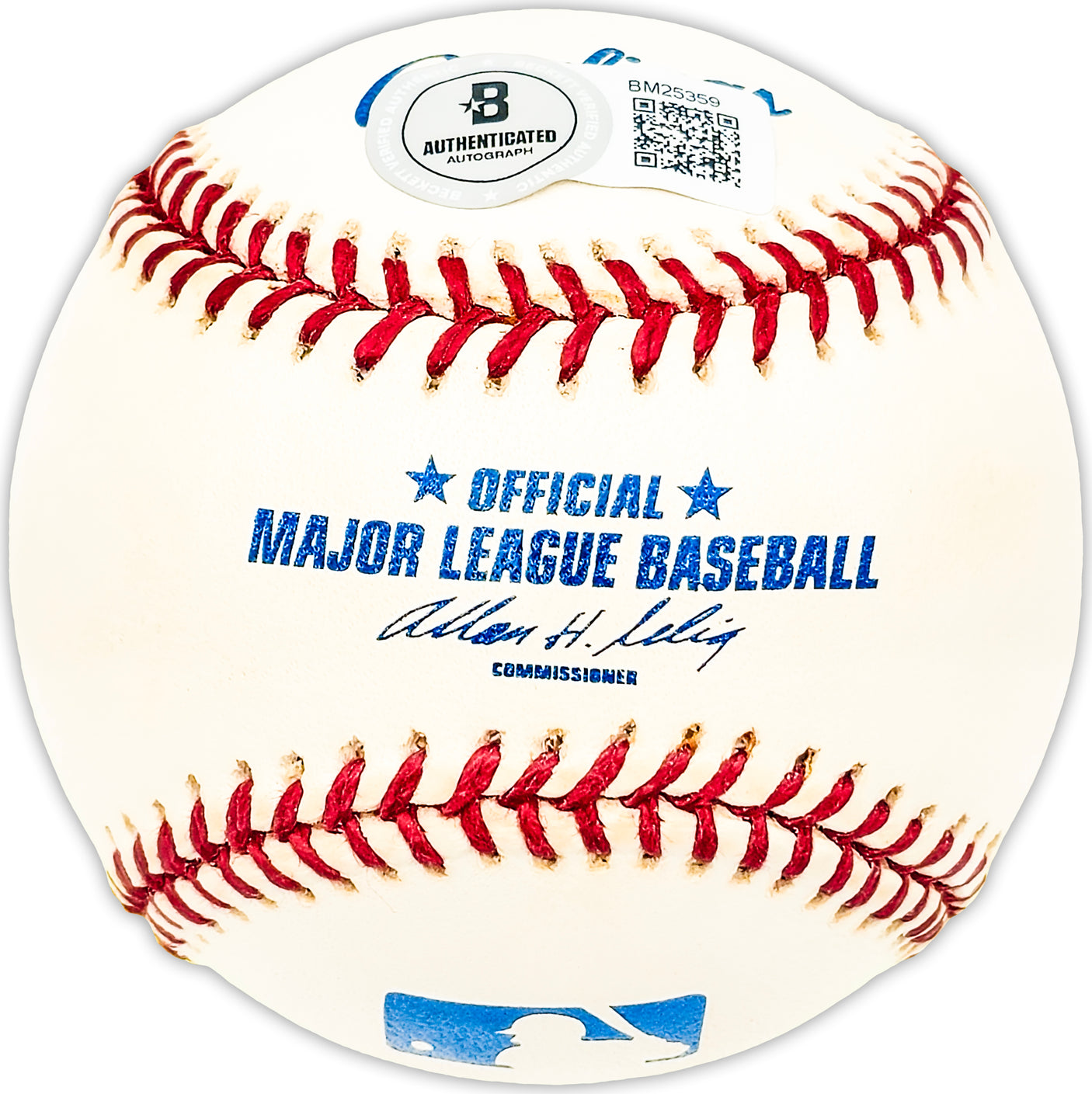 Billy Hoeft Autographed Official MLB Baseball Detroit Tigers "52-59" Beckett BAS QR #BM25359