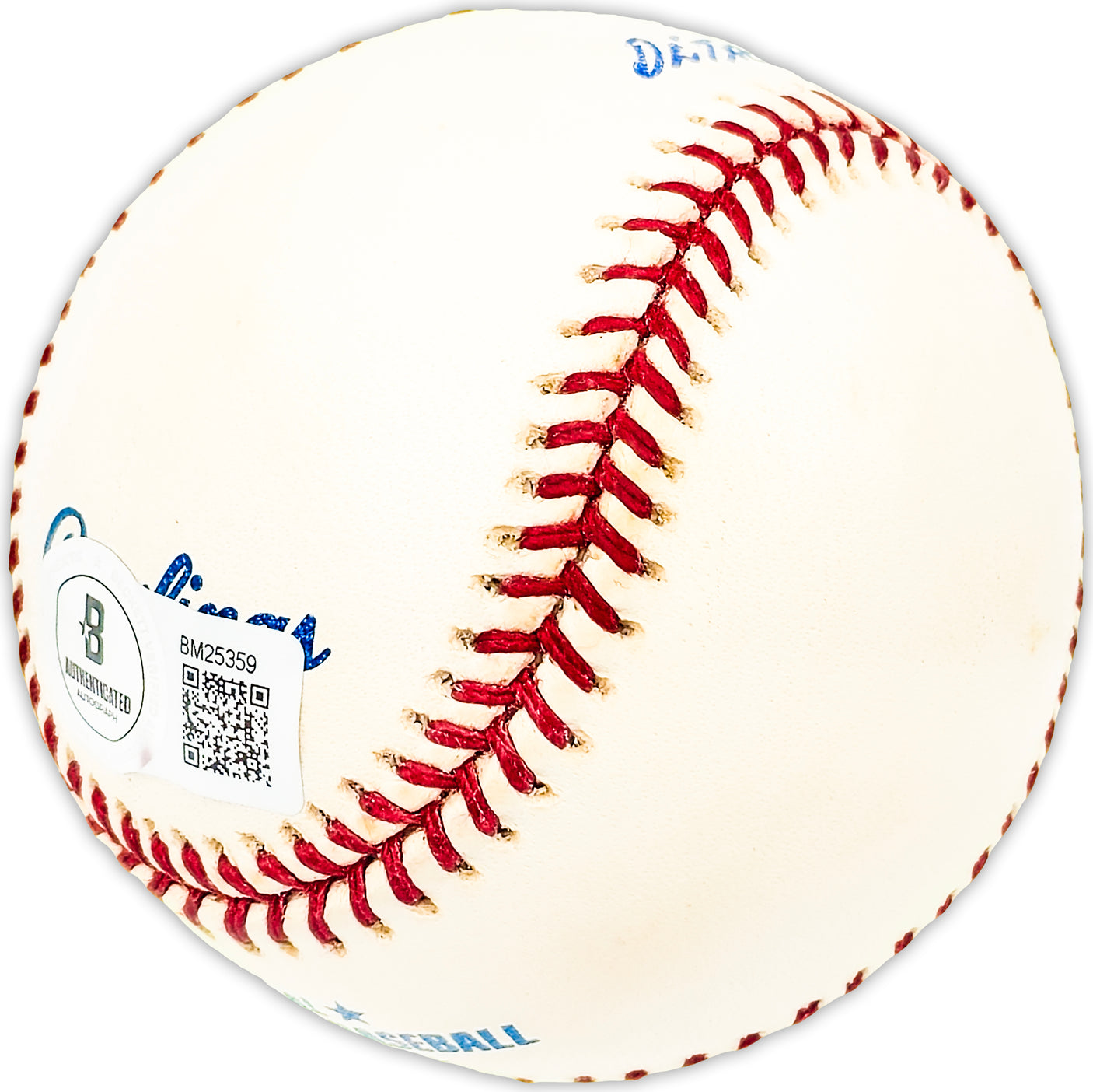 Billy Hoeft Autographed Official MLB Baseball Detroit Tigers "52-59" Beckett BAS QR #BM25359