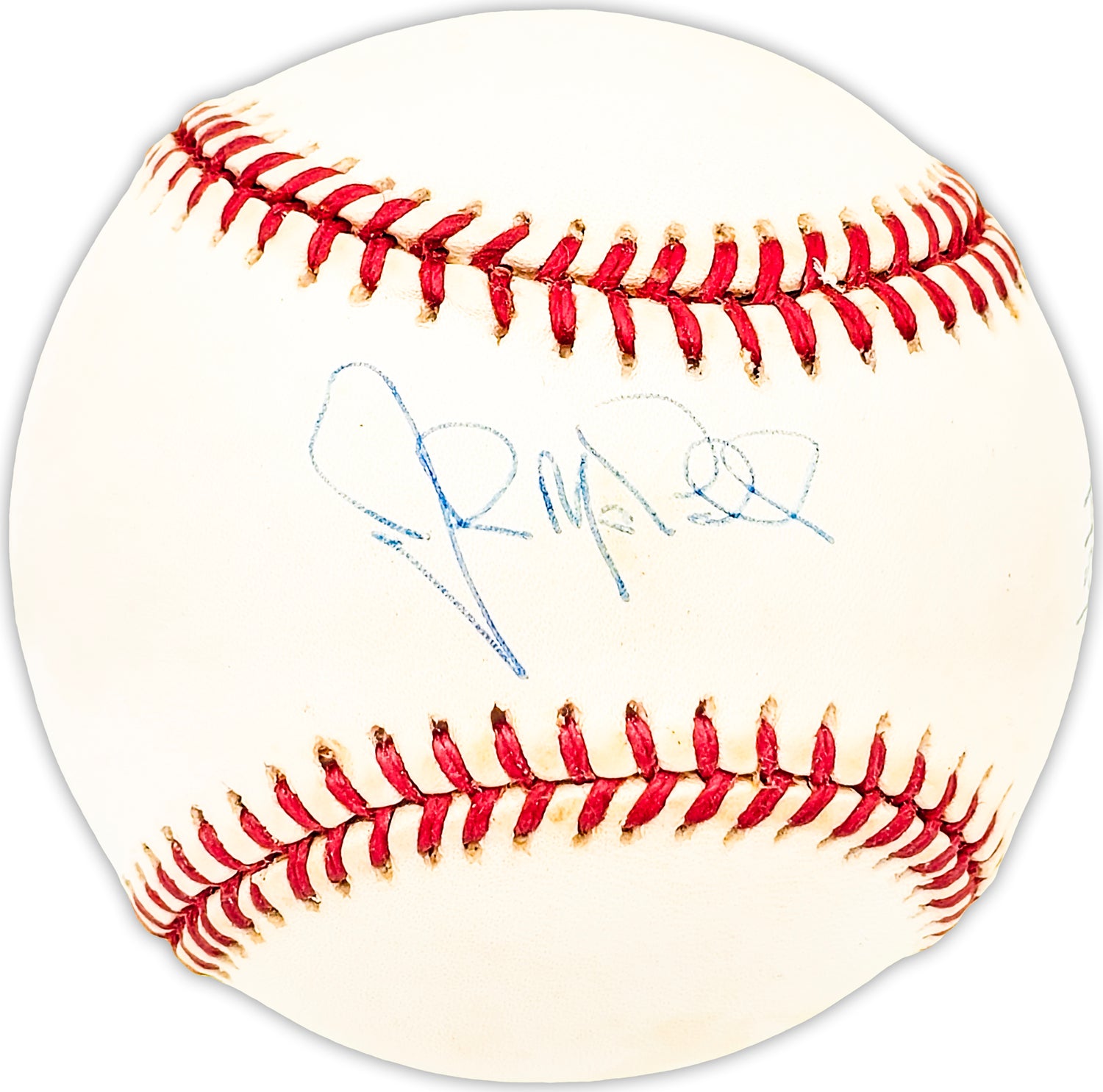 John McCall Autographed Official NL Baseball New York Giants "NY Giants 1954, 1955, 1956, 1957" Beckett BAS QR #BM25428