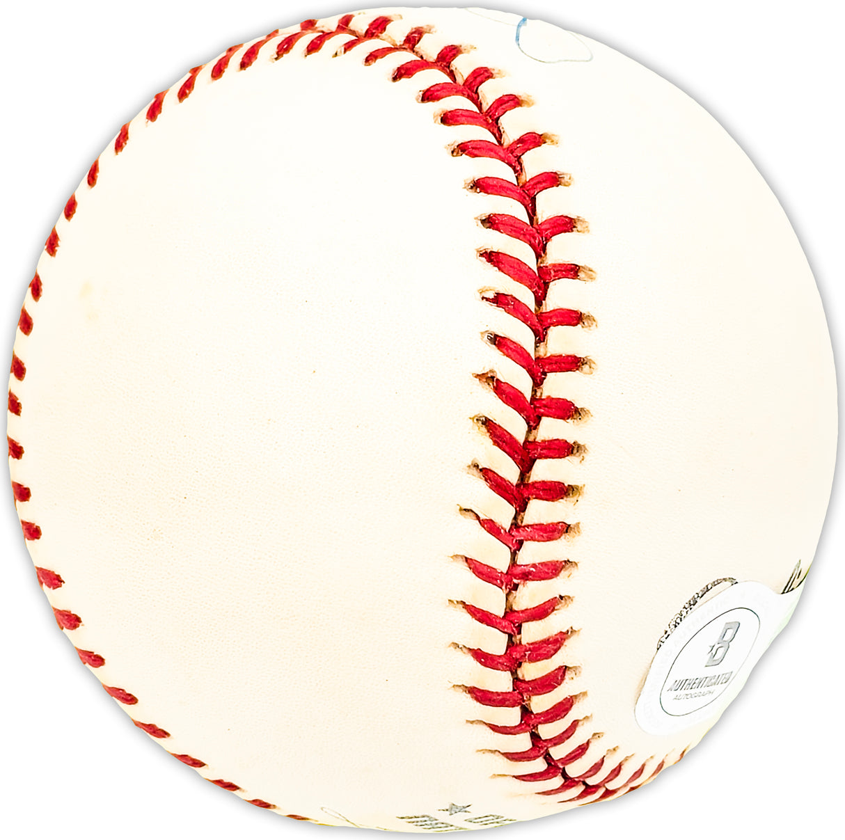 John McCall Autographed Official NL Baseball New York Giants "NY Giants 1954, 1955, 1956, 1957" Beckett BAS QR #BM25428