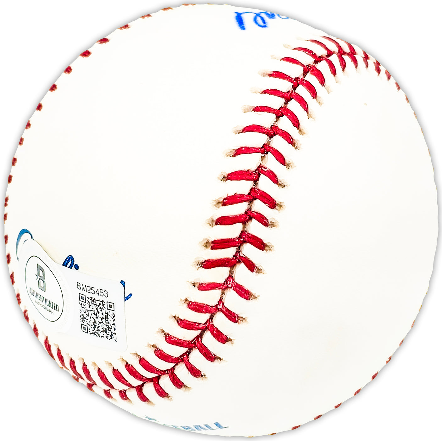 Jim Small Autographed Official MLB Baseball Detroit Tigers Beckett BAS QR #BM25453