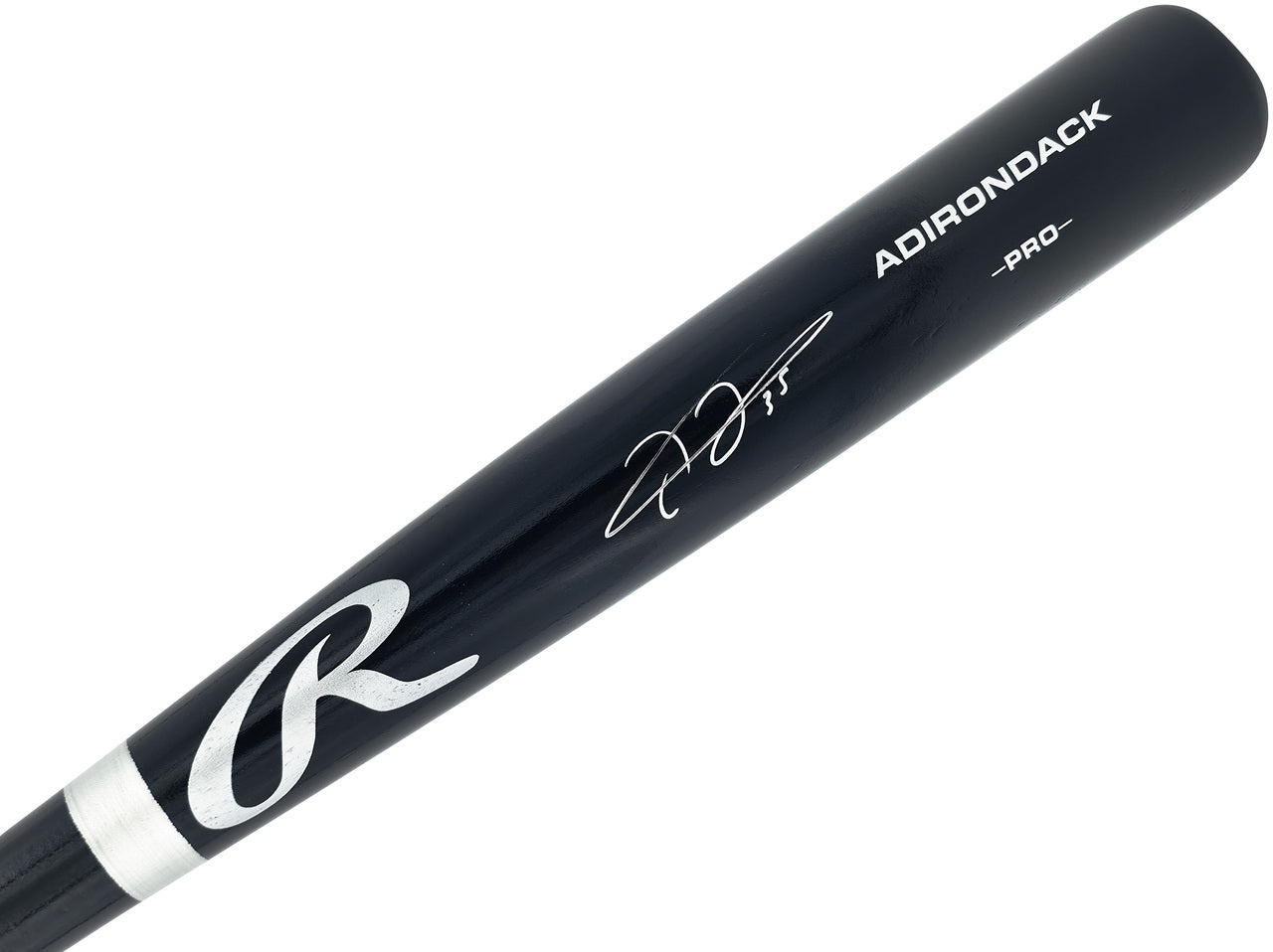 Frank Thomas Autographed Black Rawlings Adirondack Baseball Bat Chicago White Sox Beckett BAS Witness Stock #239728