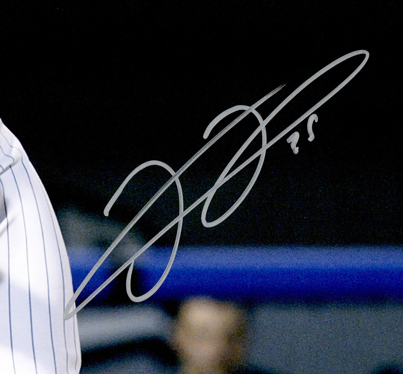 Frank Thomas Autographed 16x20 Photo Chicago White Sox Beckett BAS Witness Stock #239751