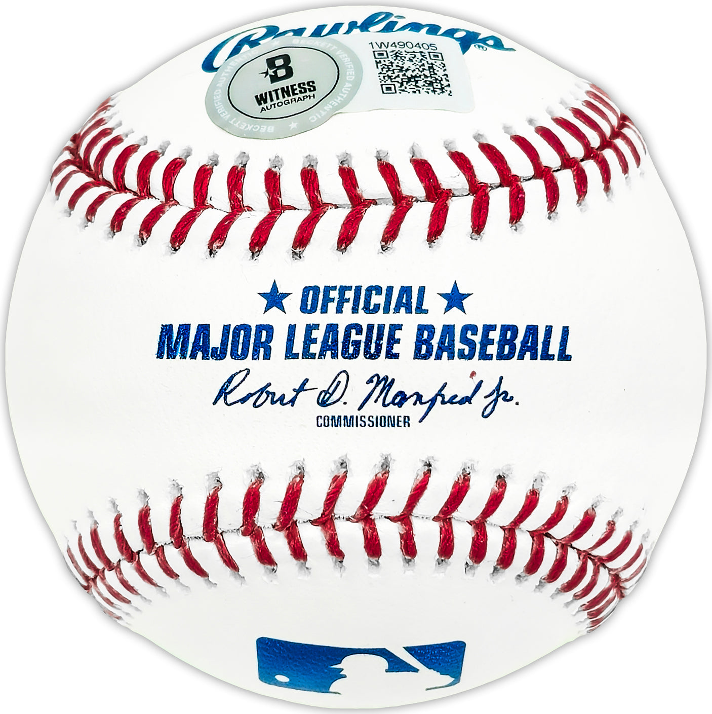 Luis Robert Jr. Autographed Official MLB Baseball Chicago White Sox Beckett BAS Witness Stock #227328