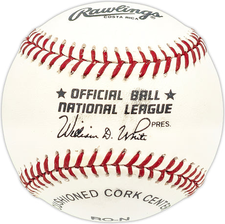 Bob Walk Autographed Official NL Baseball Pittsburgh Pirates, Atlanta Braves SKU #227799