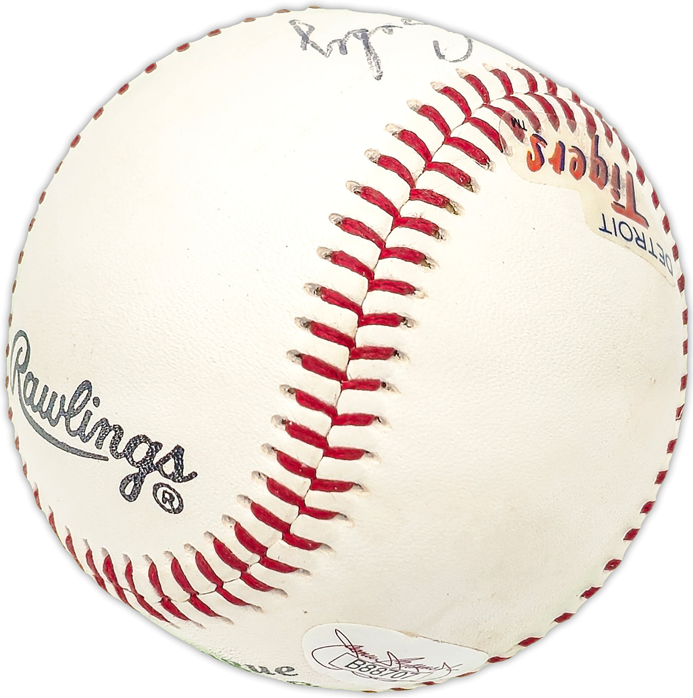 Barney McCosky Autographed Official League Baseball Detroit Tigers JSA #B88707